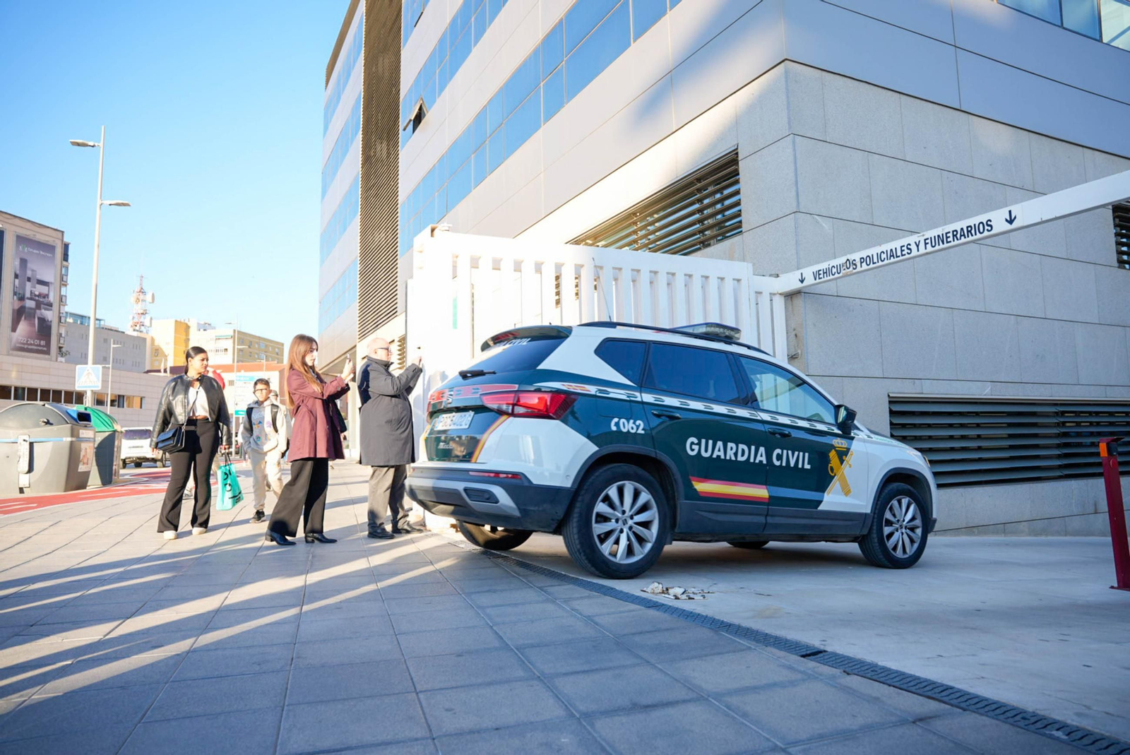 Acusados y abogados en la Ciudad de la Justicia: así ha sido la declaración ante el juez en Almería