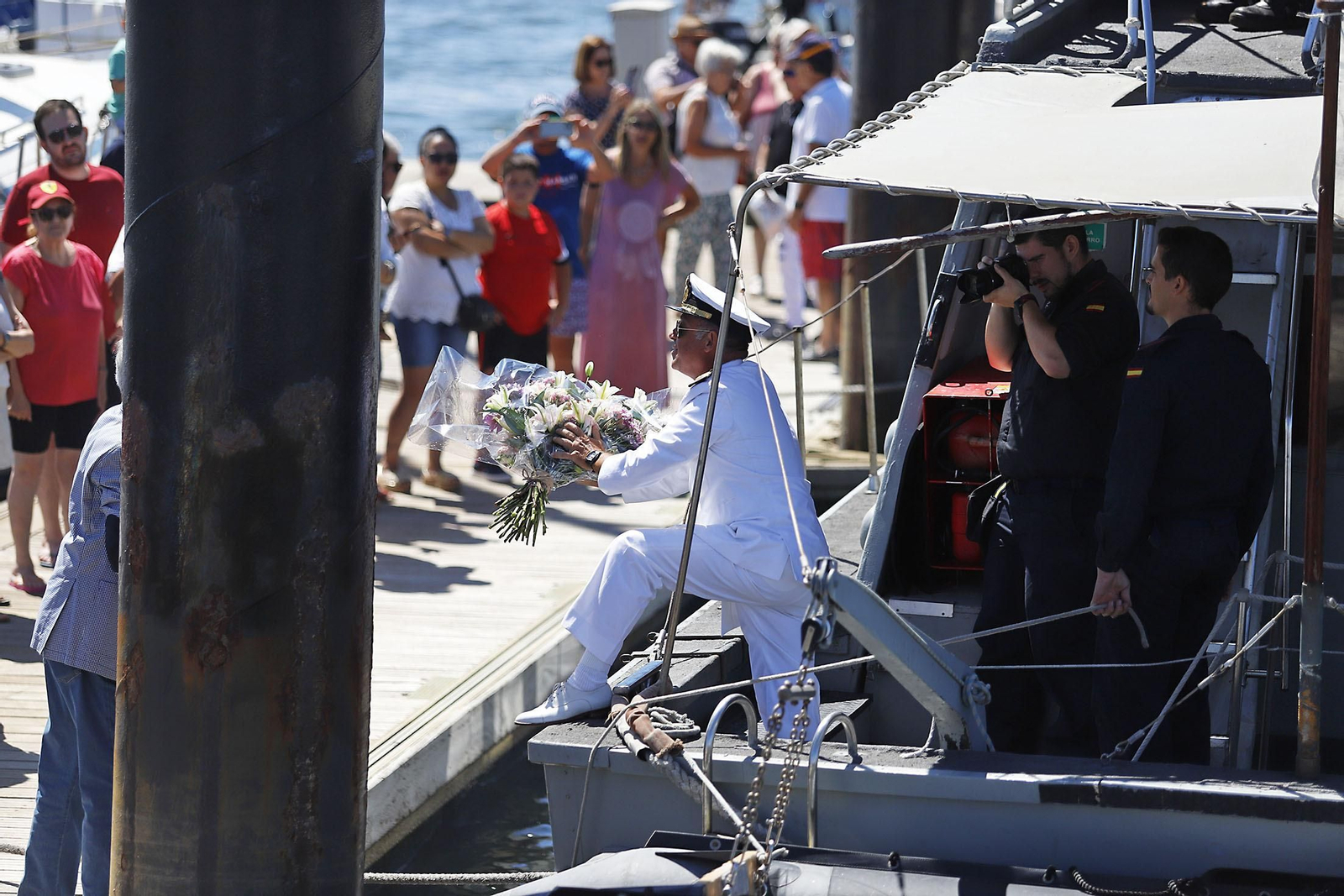 Las imágenes de la Virgen del Carmen por la Ría de Huelva