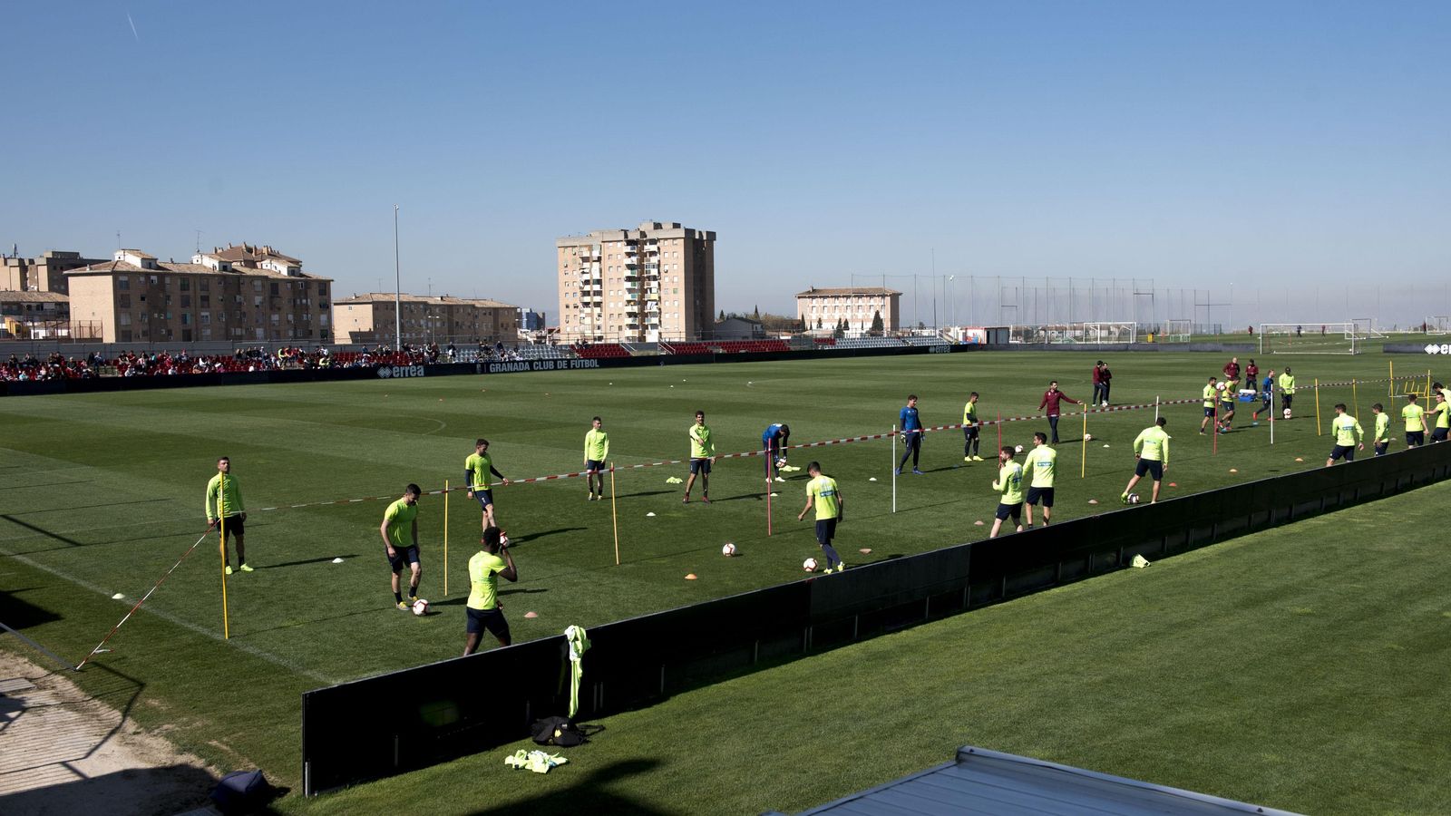 La plantilla rojiblanca, prácticamente al completo en los entrenamientos de la semana
