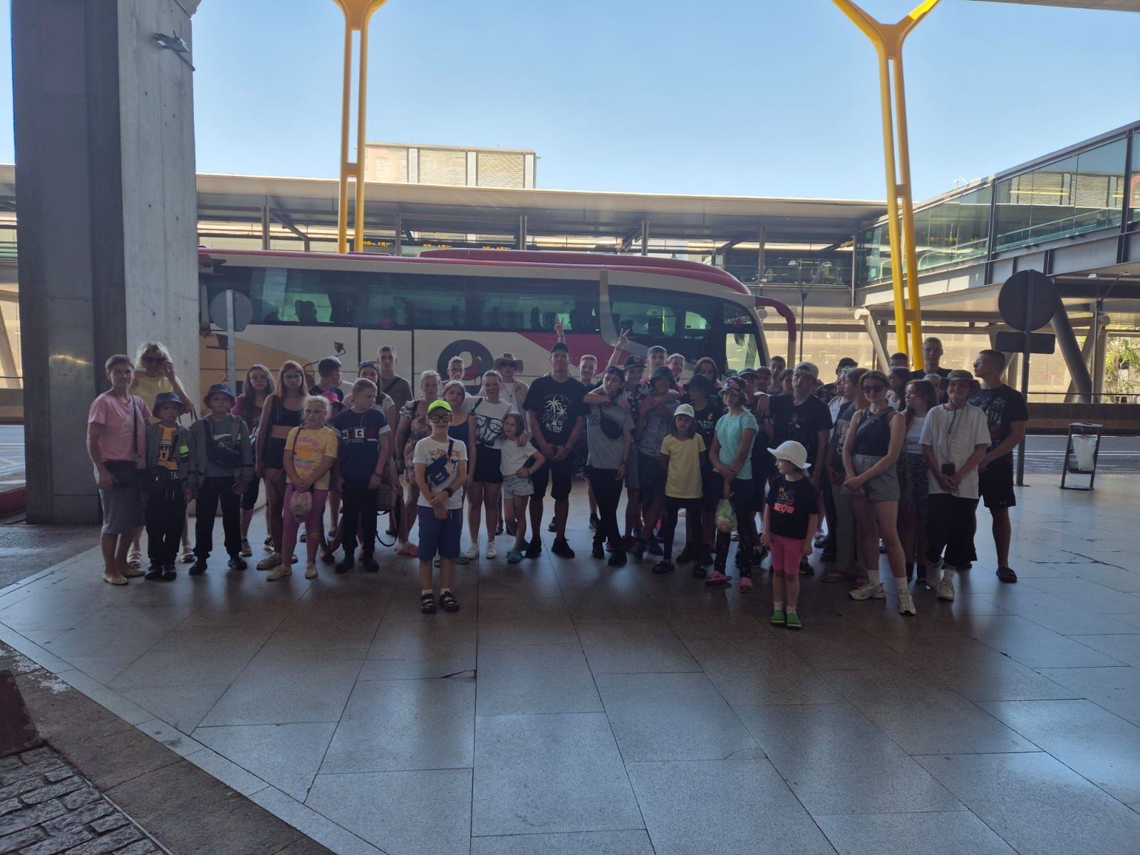 Niños ucranianos del campamento "Un respiro de esperanza" disfrutan en Jaén, en imágenes