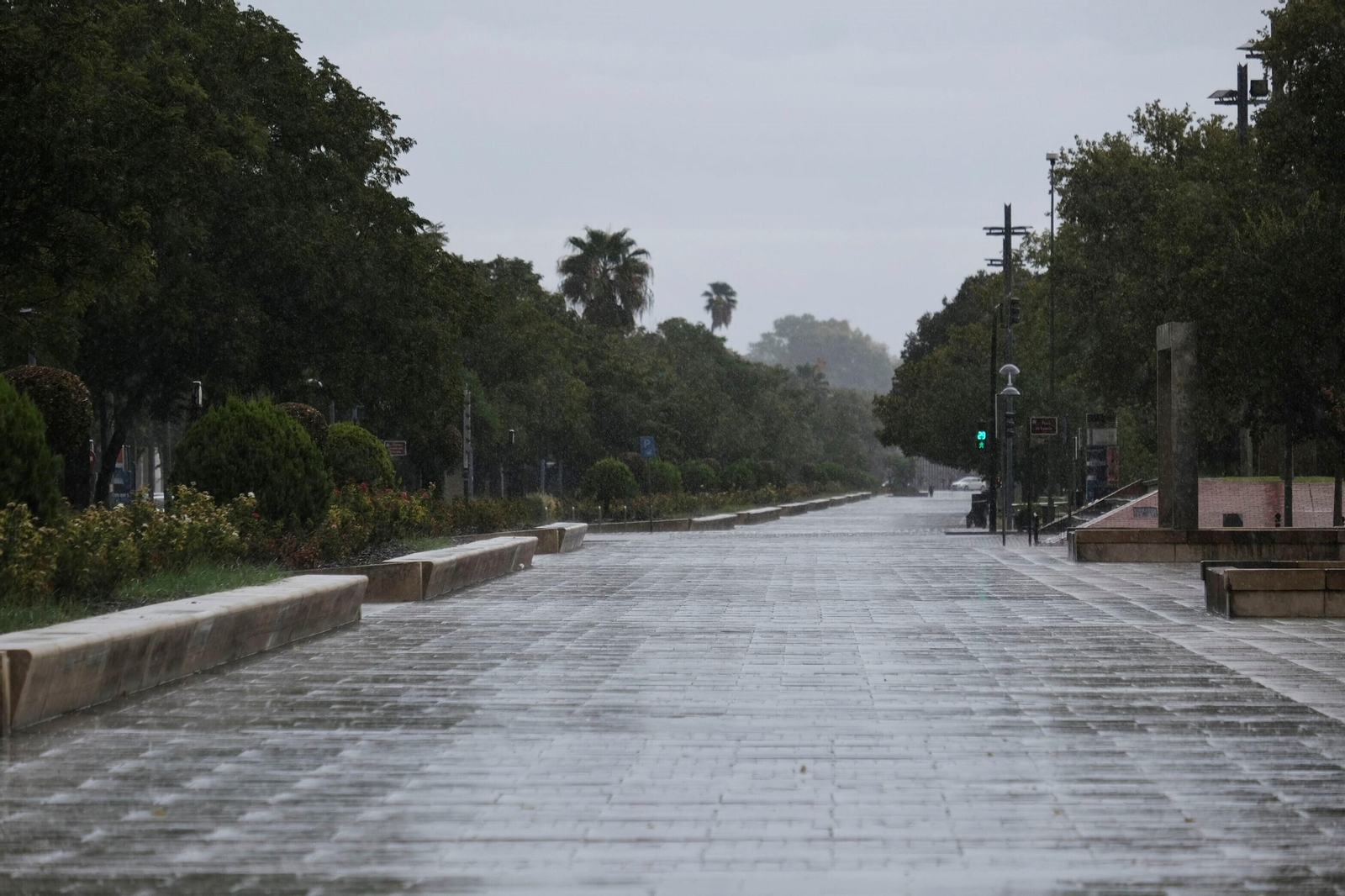 La lluvia regresa a Córdoba, en imágenes