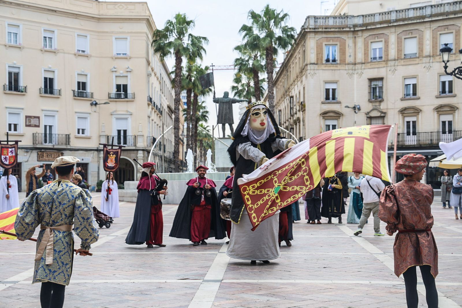 Fotografías de la presentación de la XXIV Feria Medieval del Descubrimiento de Palos de la Frontera
