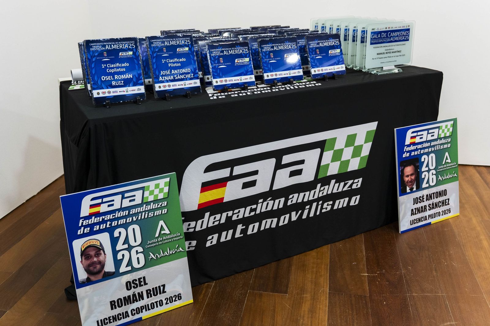 Galardones de los Campeonatos Provinciales de Automovilismo "Trofeos Diputación de Almería", en imágenes