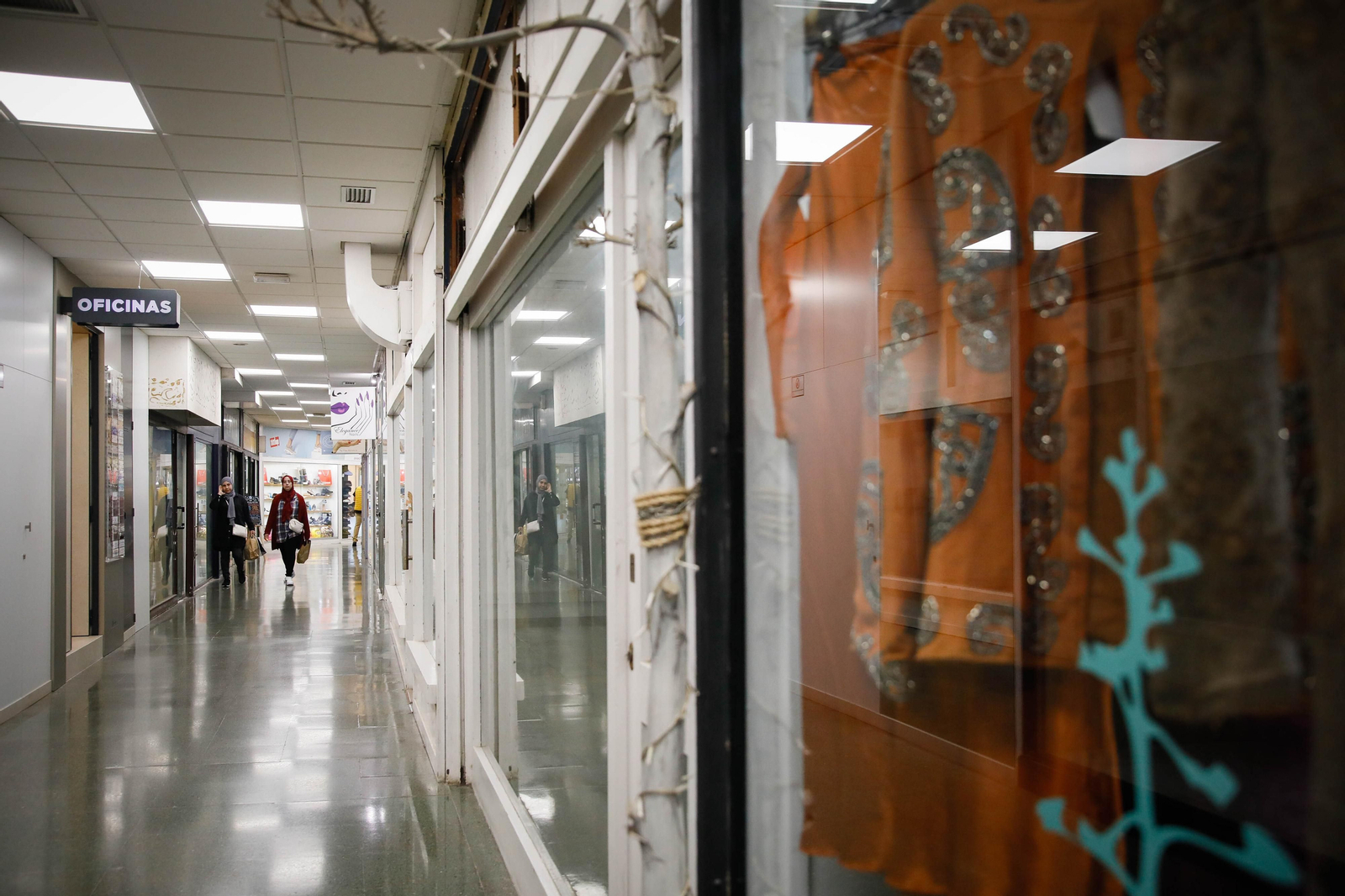 Estas son las imágenes de las galerías comerciales de la ciudad