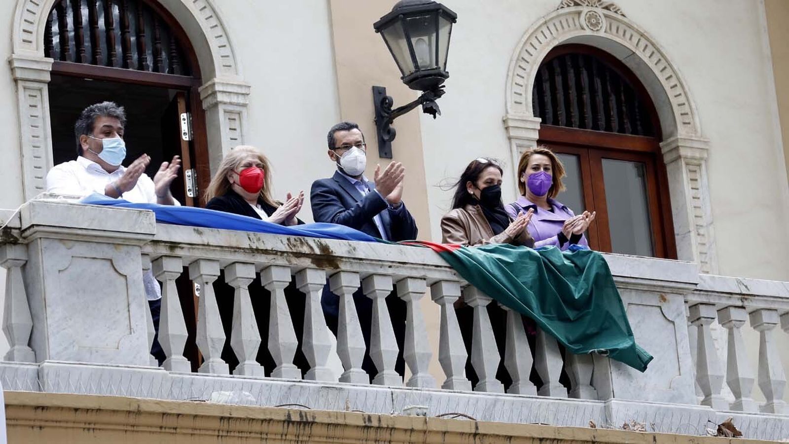 Las fotos de la celebración del Día Internacional del Pueblo Gitano en La Línea