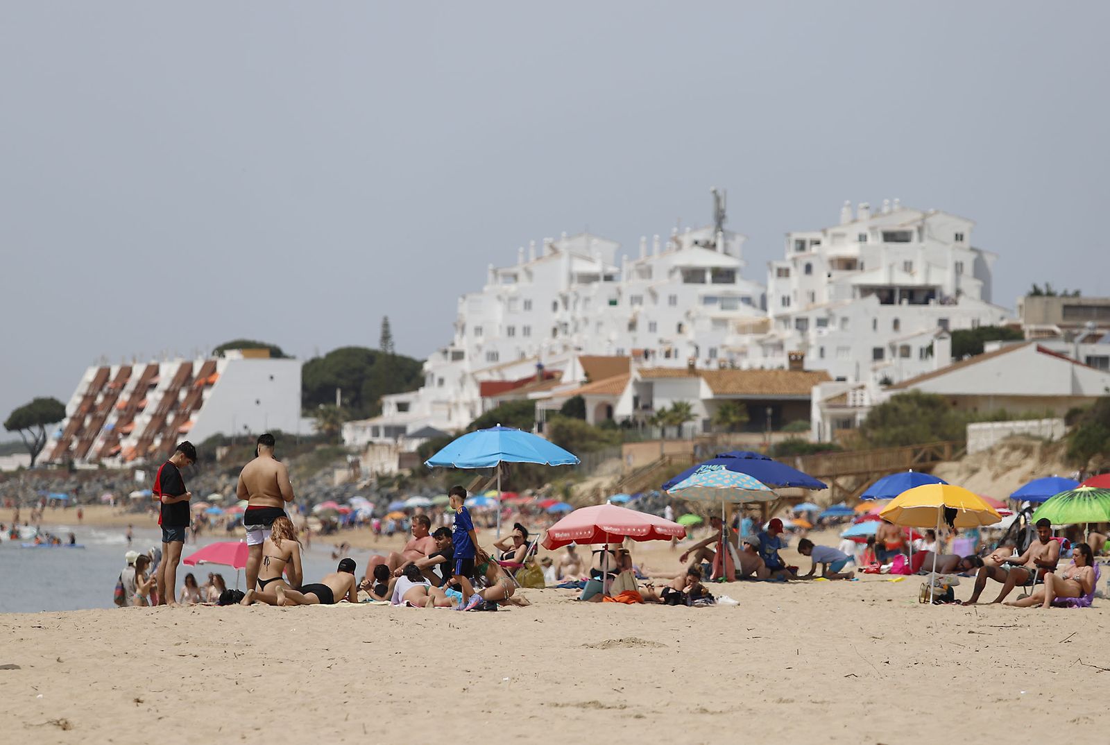 Imagen reciente de la playa del El Portil.
