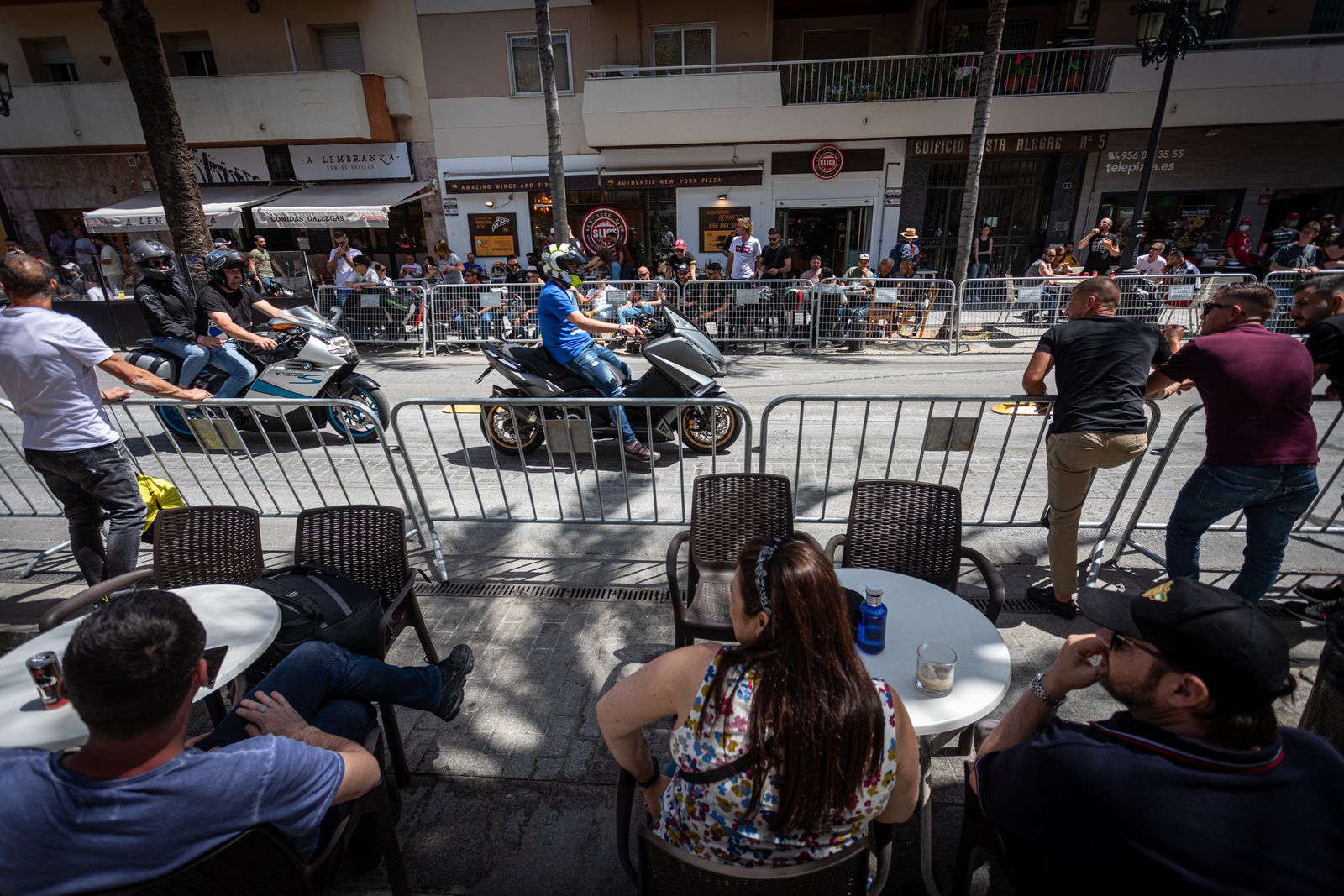 Imágenes de la motorada en El Puerto