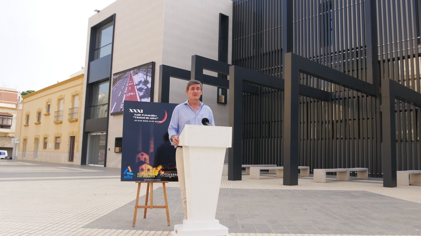 El alcalde abderitano, Manuel Cortés, daba a conocer los detalles del esta cita.