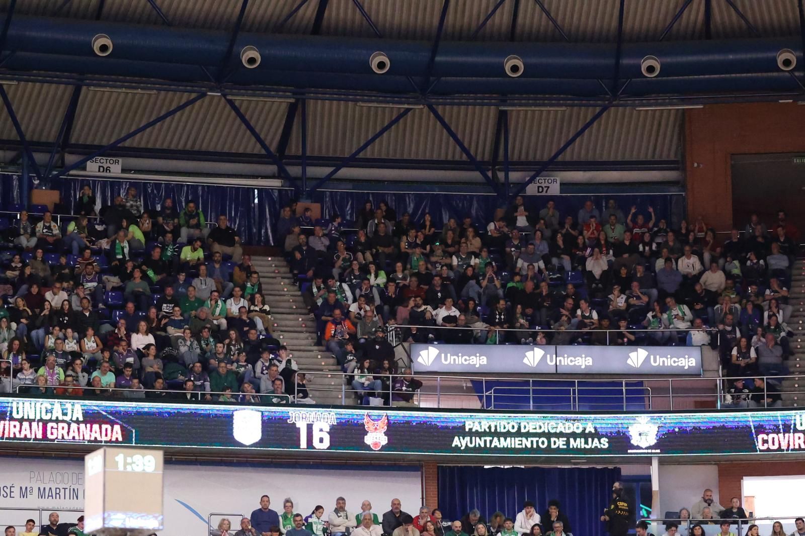El Unicaja-Covirán Granada, en fotos