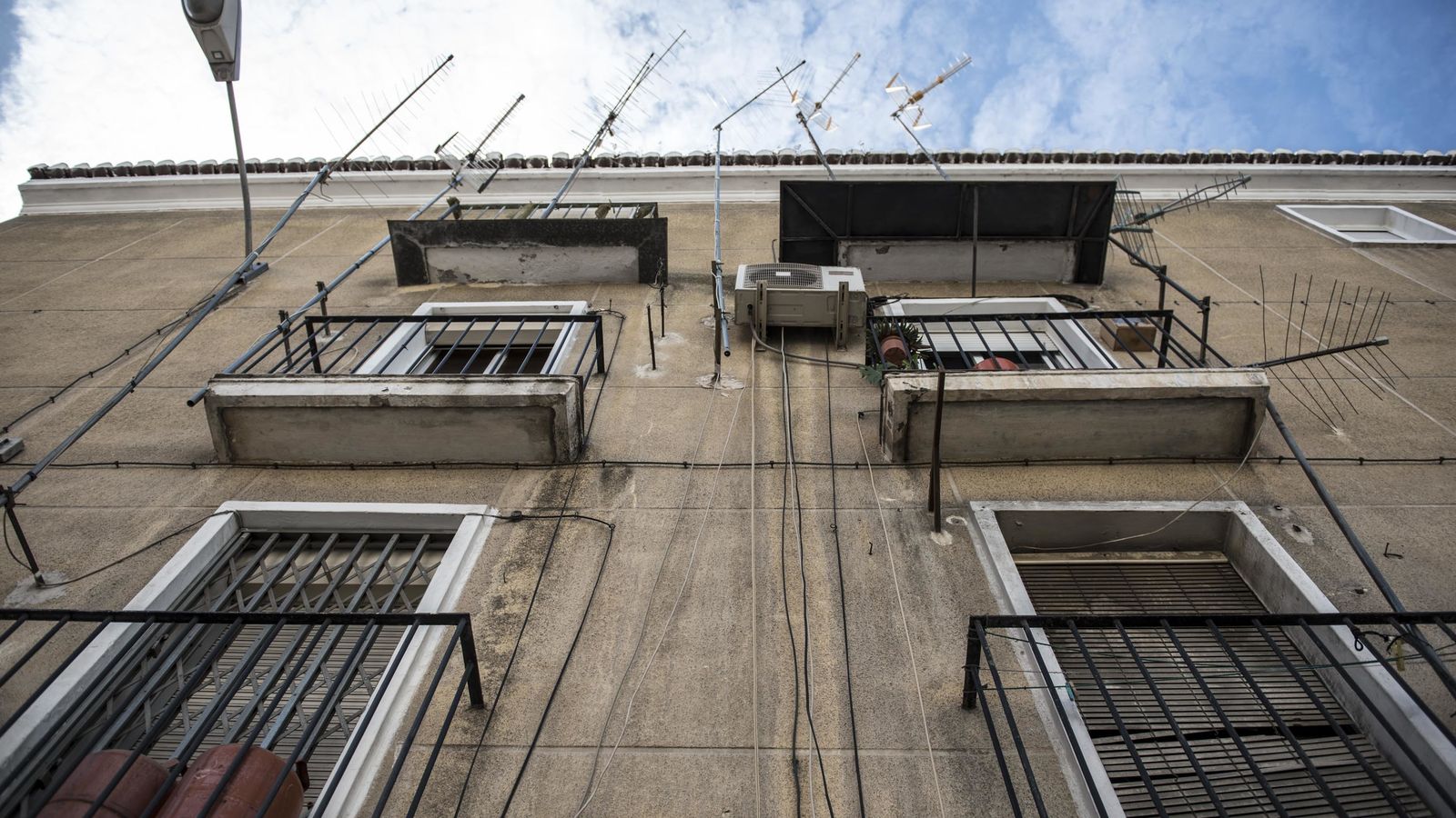 Viviendas en el barrio de Santa Adela