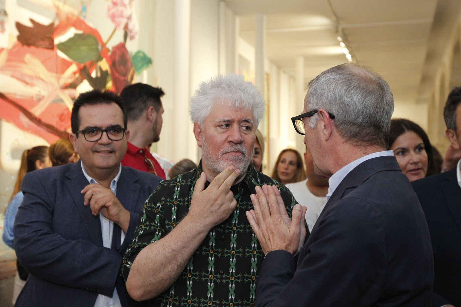 Fotogalería visita Pedro Almodóvar al CAF Almería