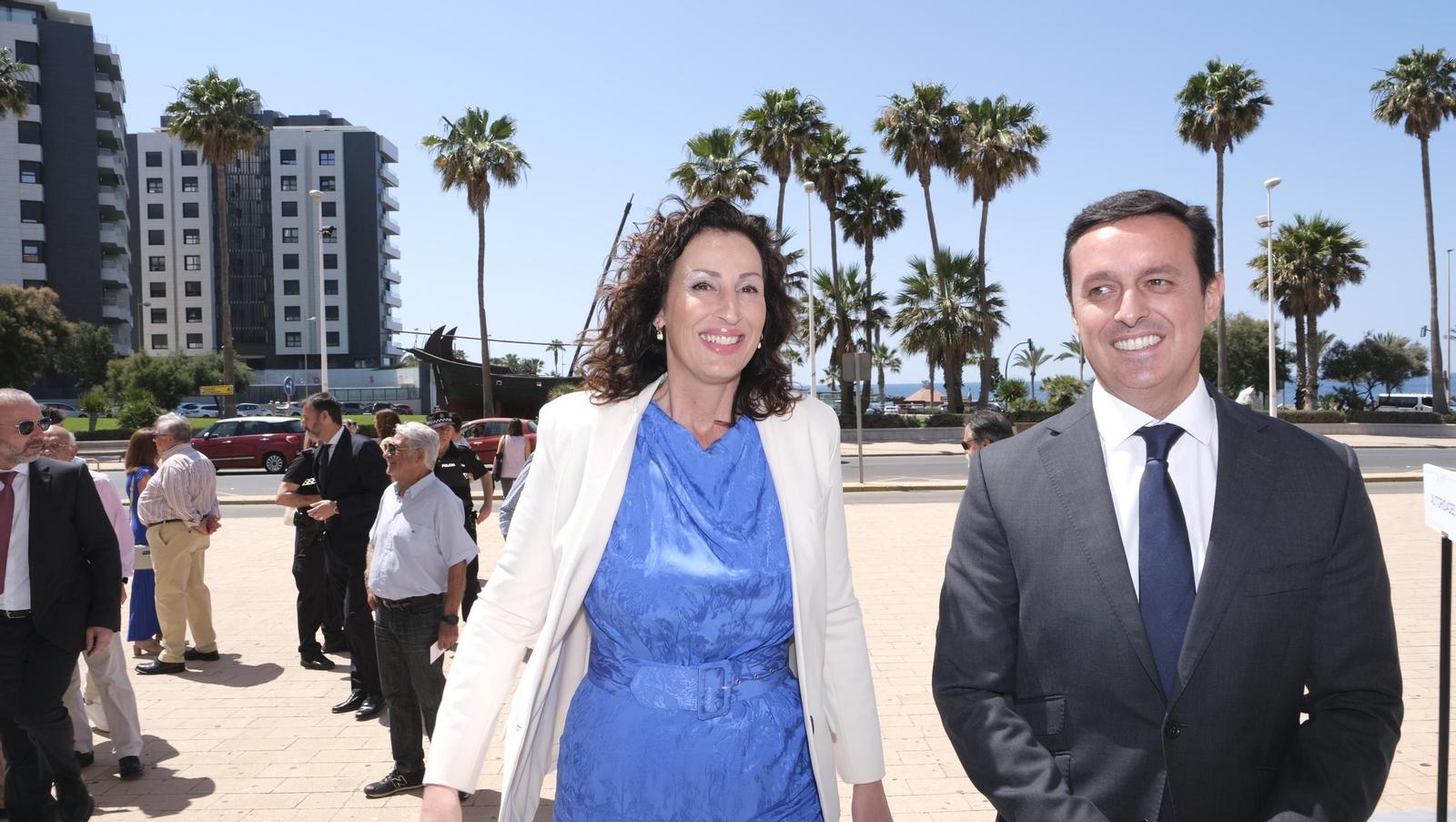 Imágenes de la constitución de la Corporación Municipal de almería, con María Vázquez como Alcaldesa