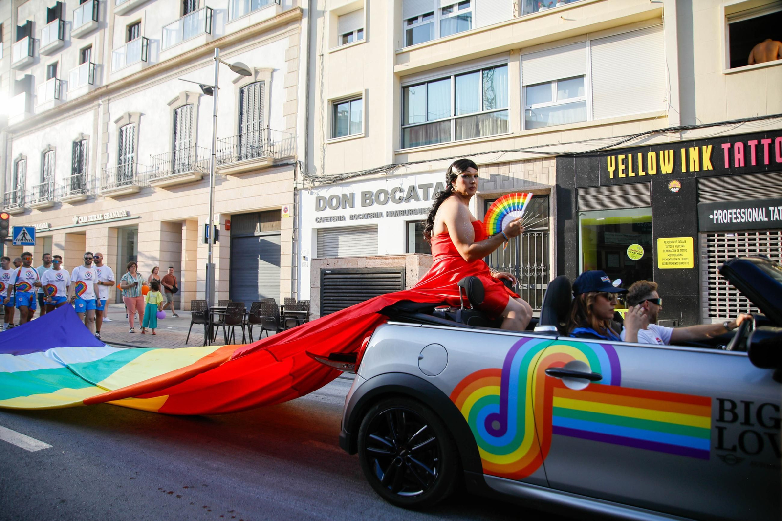 Las imágenes del Orgullo LGTBI en Almería