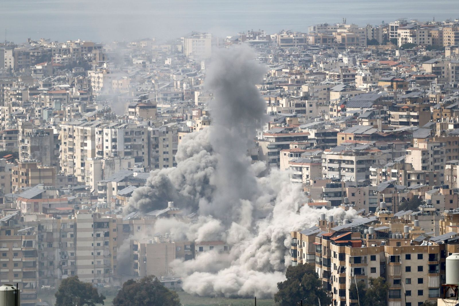 Galería Gráfica: Desolación, humo y destrucción en Líbano tras un agresivo ataque israelí
