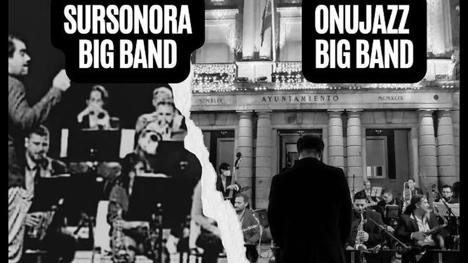 Cartel del concierto de Sursonora BB y Onujazz BB