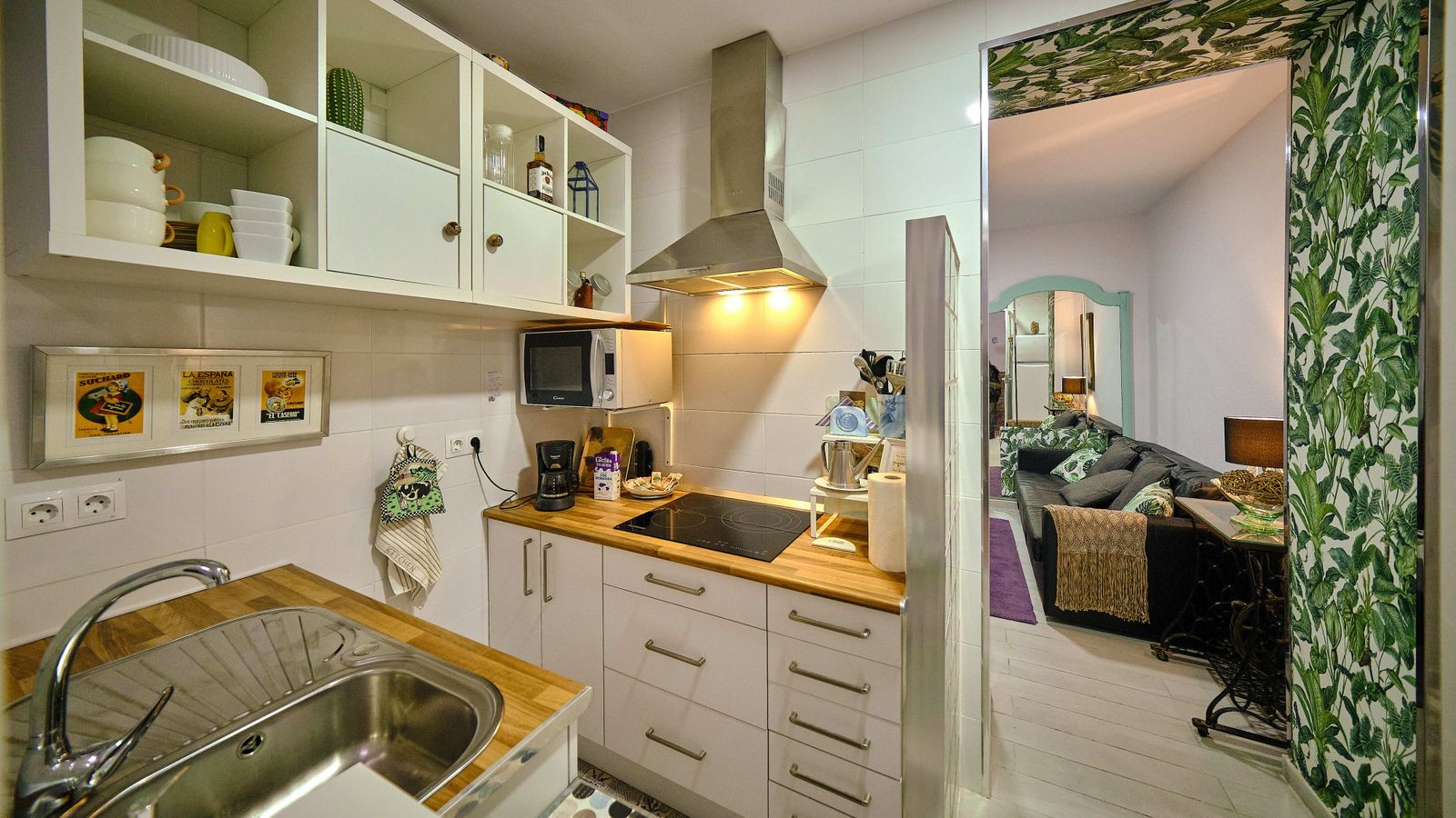 Interior de la vivienda en la calle San Pedro