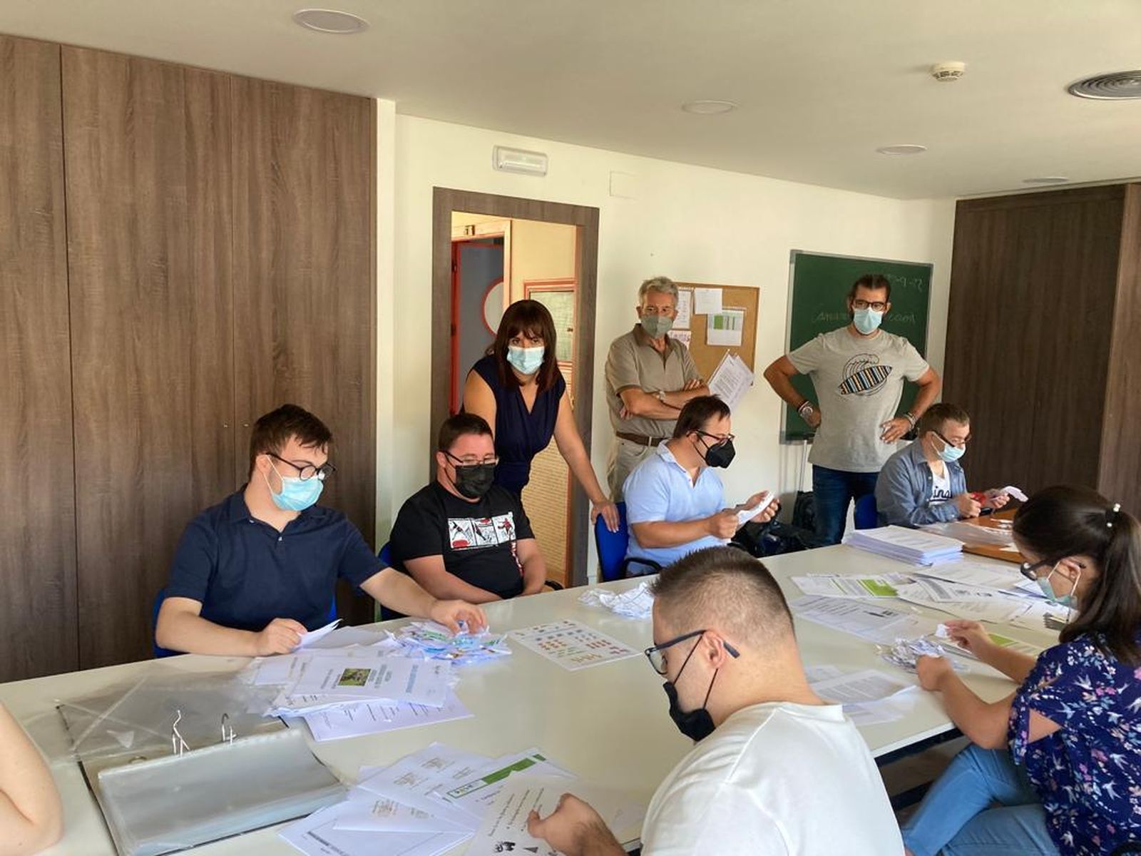 Imagen de archivo de una actividad en la sede de Granadadown