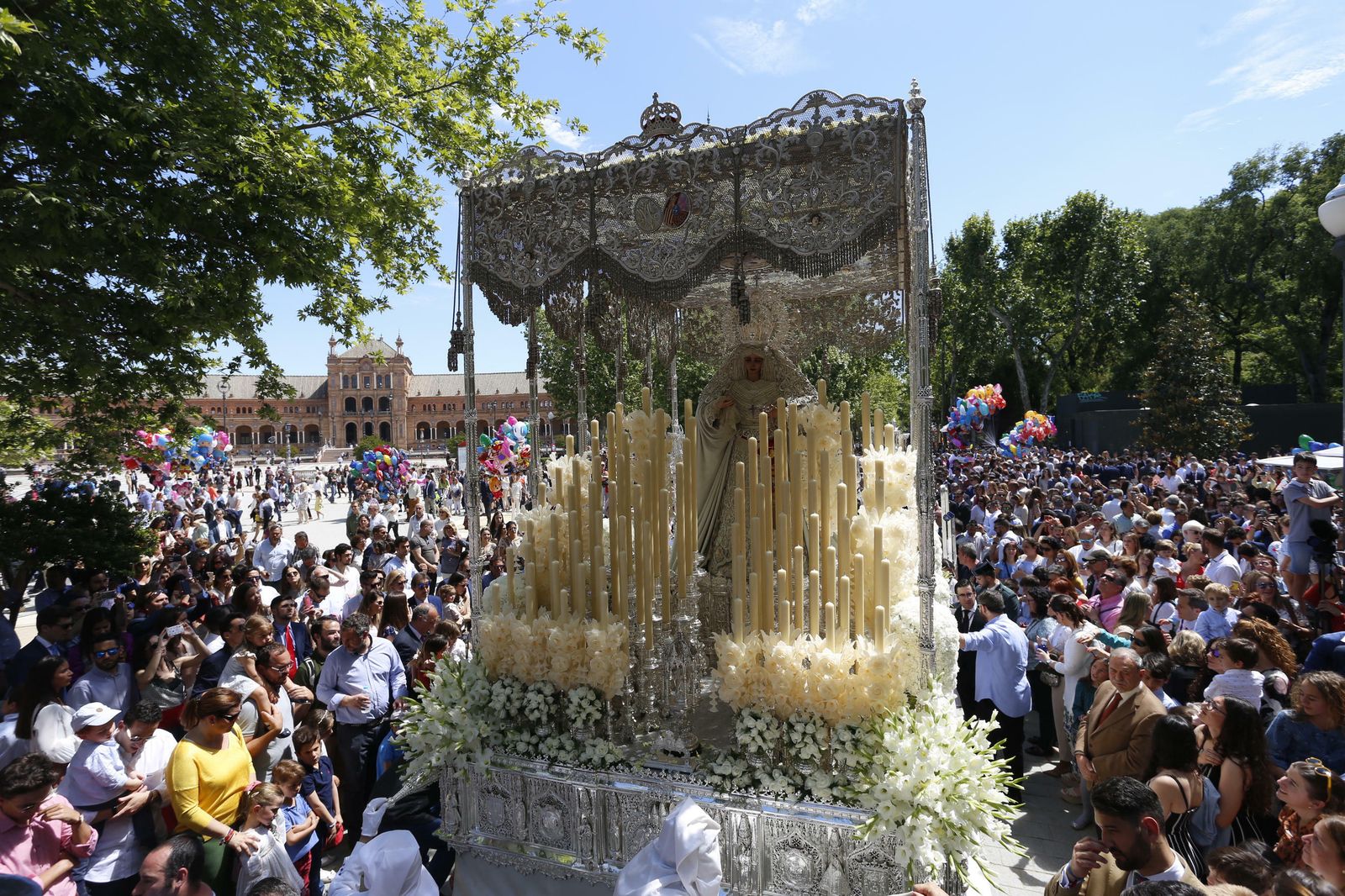 La Paz, arropada por los devotos.