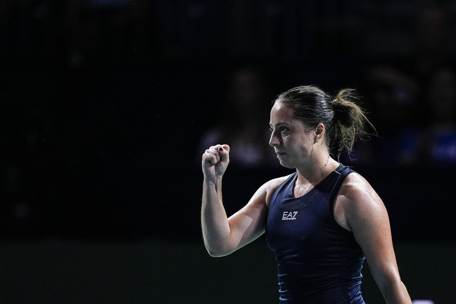 El Italia-Japón de la Billie Jean King en Málaga, en fotos