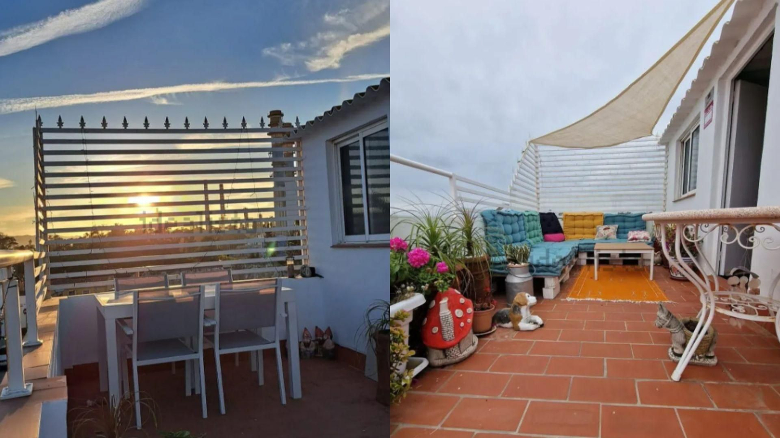 Un adosado con gran terraza en San Roque.