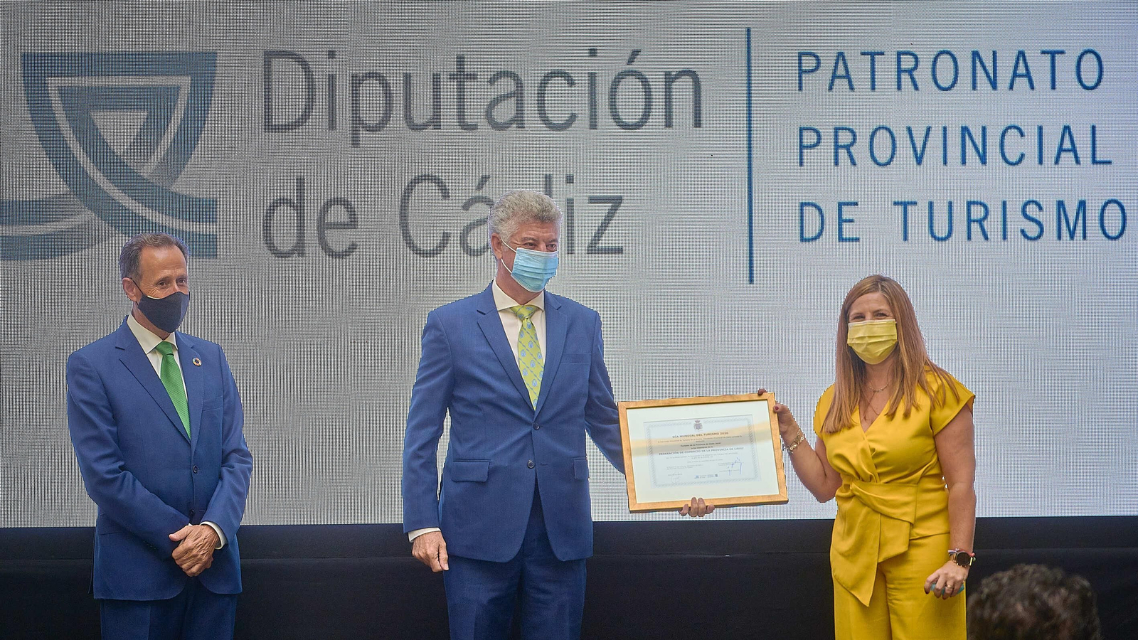 Patronato de Turismo de la provincia de Cádiz. Acto de celebración del día Mundial del Turismo.