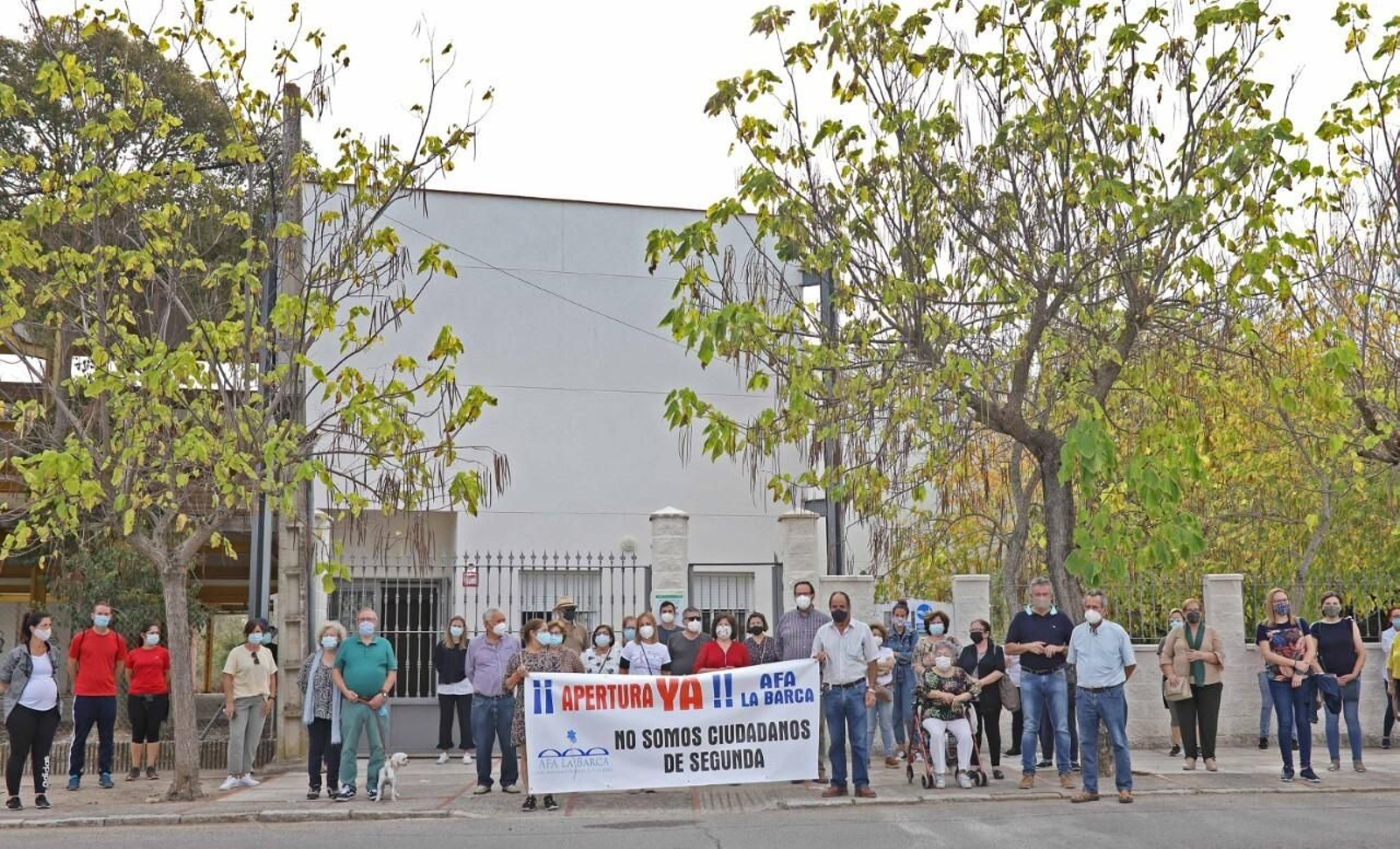 Protesta en AFA La Barca