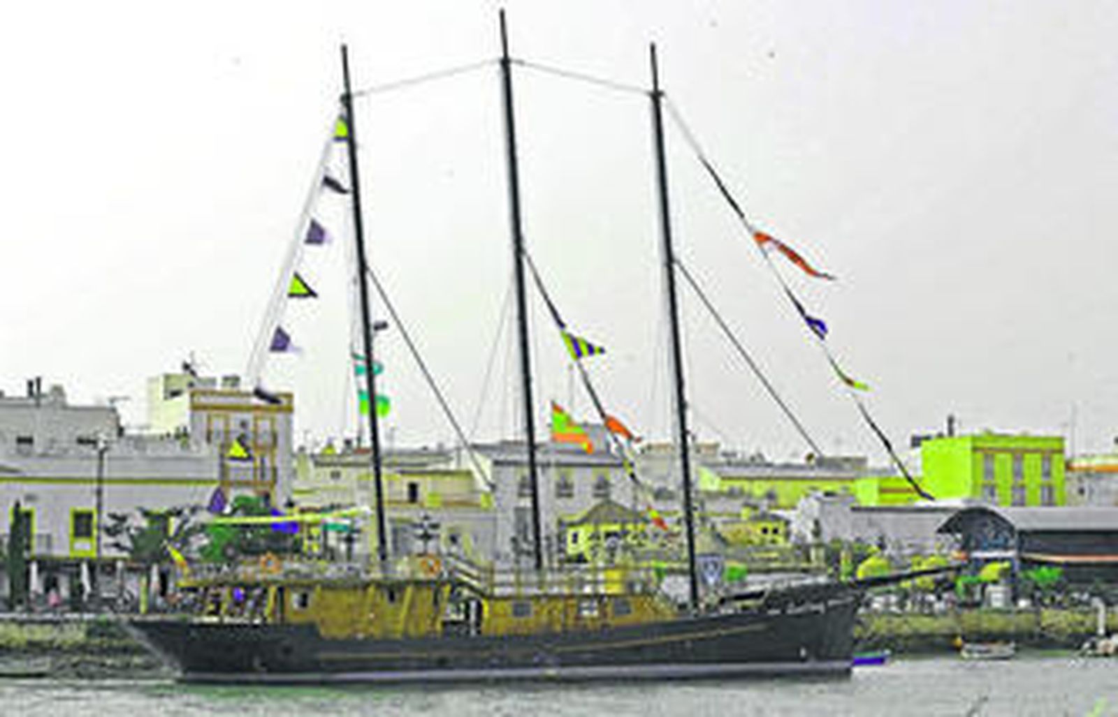 Nuevo inquilino en el muelle del vapor