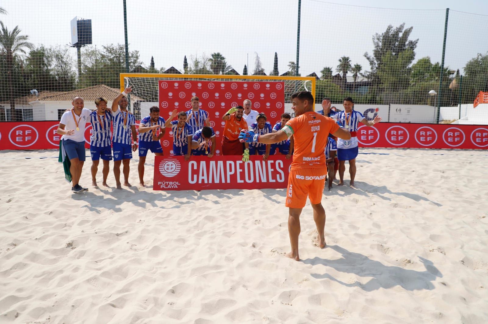 Supercopa de España de fútbol playa: EnPie Málaga, campeón