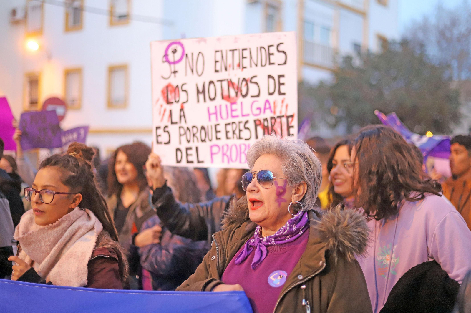 Imágenes de la manifestación del 8 de marzo, Día Internacional de la Mujer