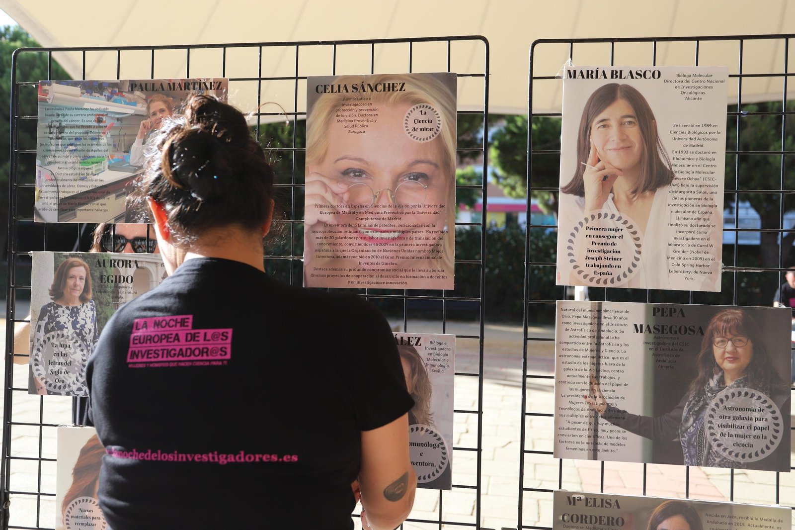 Imágenes de la inauguración de la Noche Europea de los Investigadores