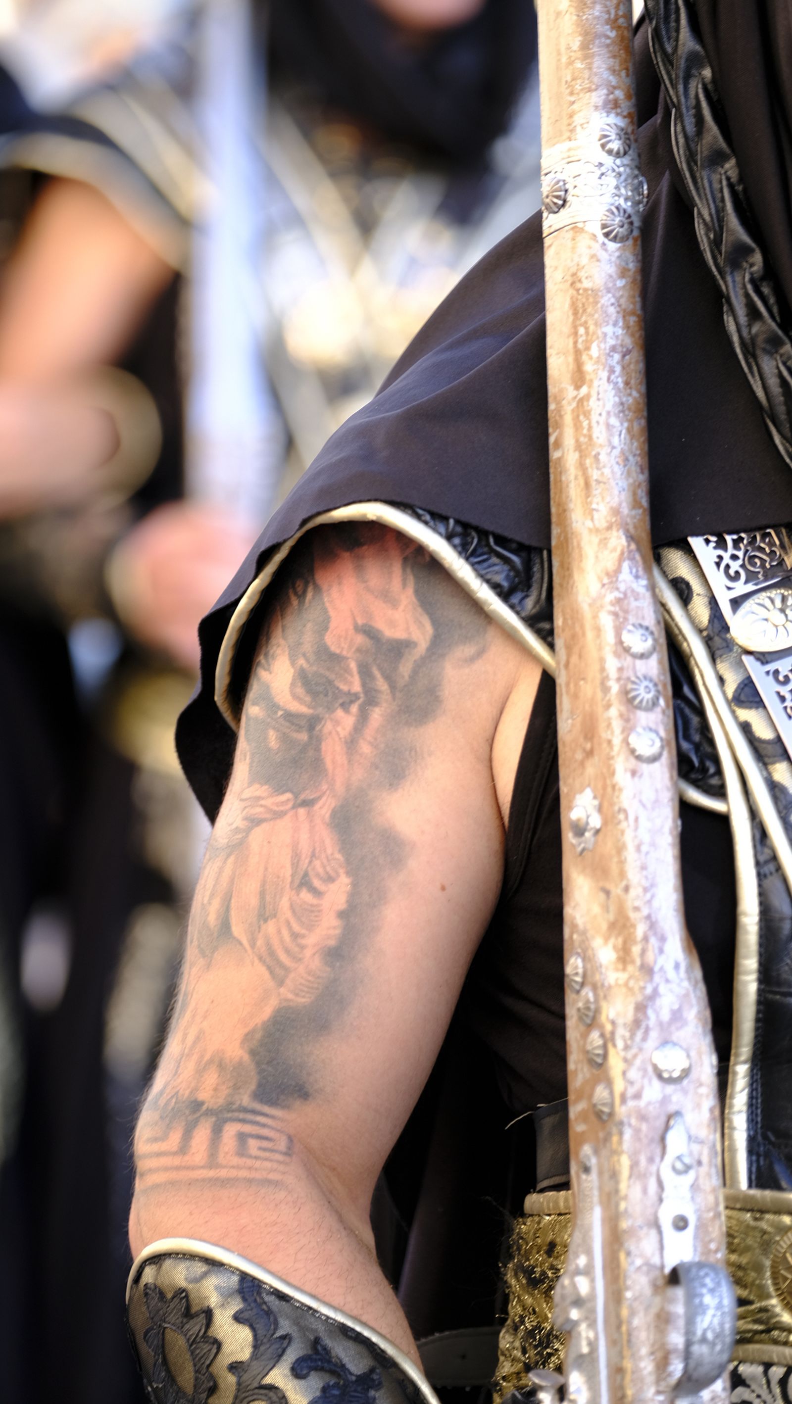 El espectacular desfile de Moros y Cristianos de Mojácar, en imágenes