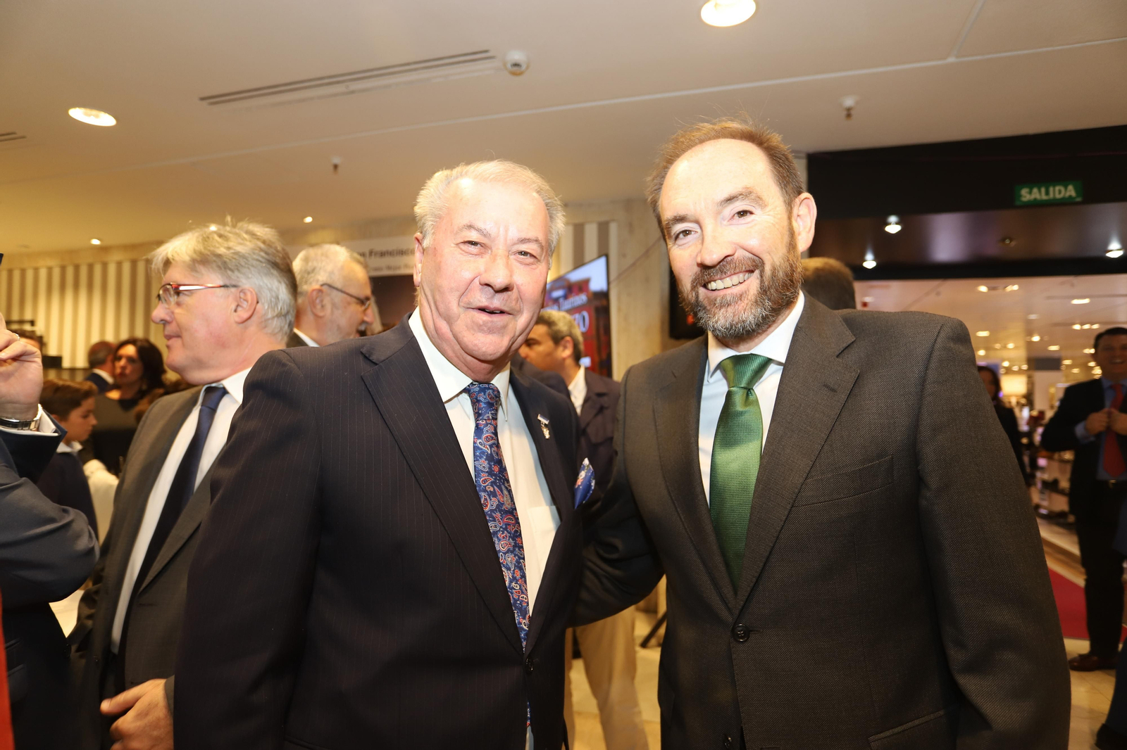 Imágenes  de la recepción en los premios taurinos El Cabezo