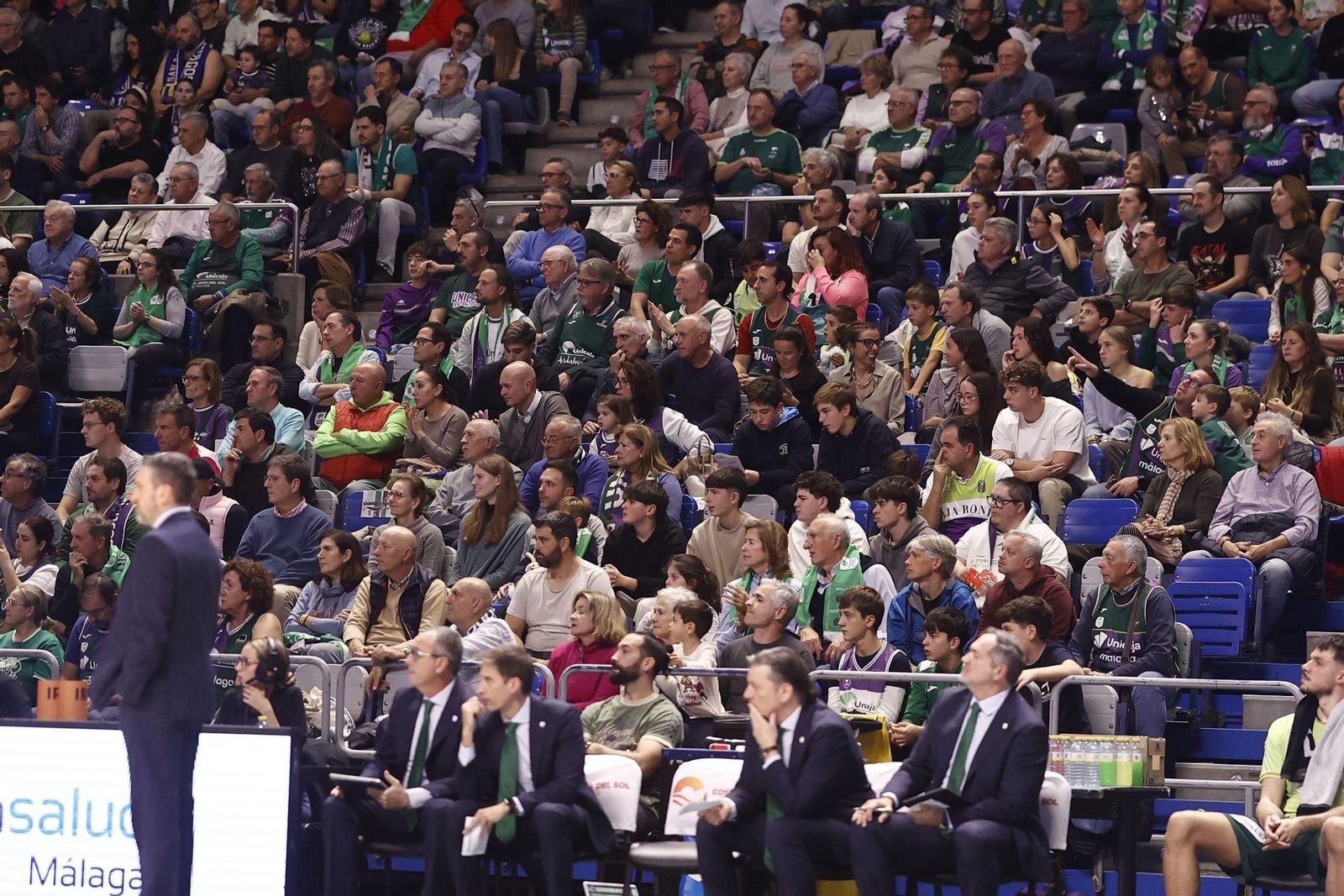 Búscate en las gradas del Carpena en el Unicaja-San Pablo Burgos