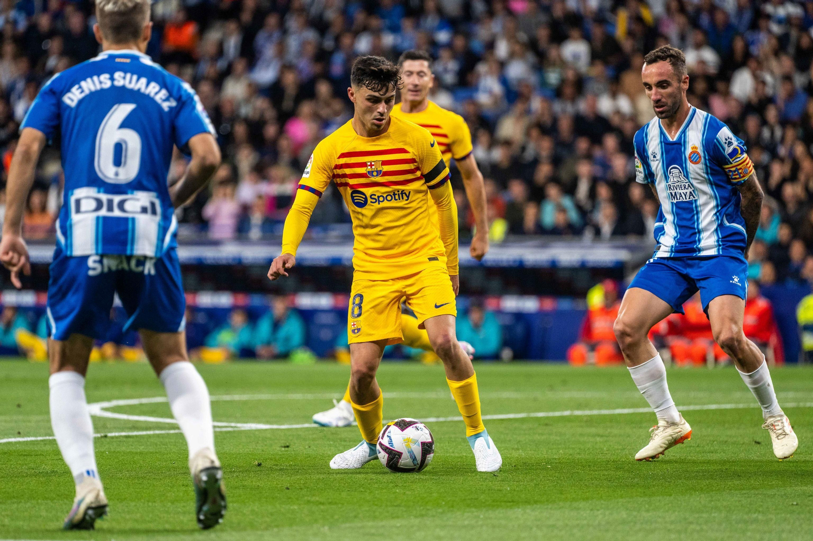 Las fotos de la celebración fallida del Barcelona ante el Espanyol