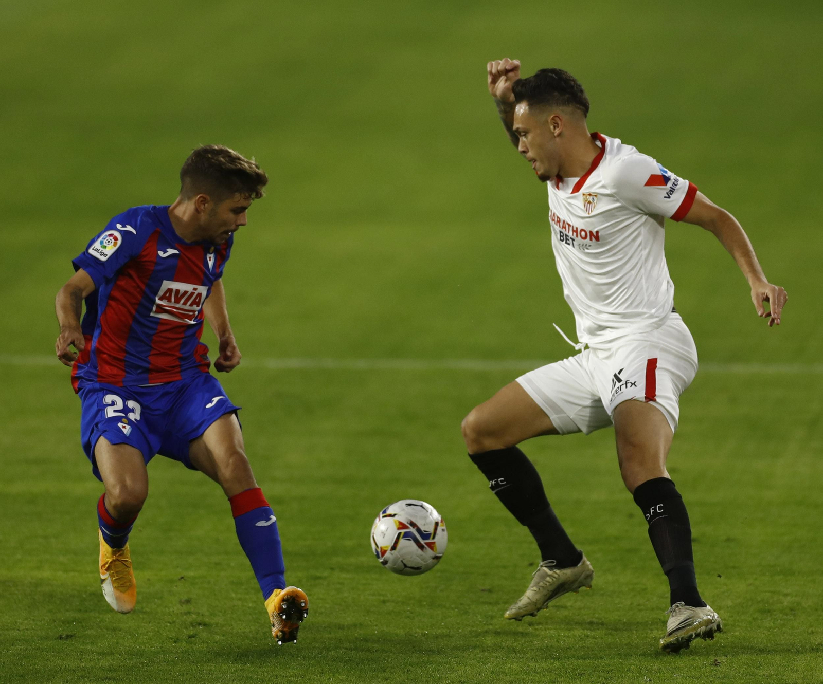 Las imágenes del Sevilla-Eibar