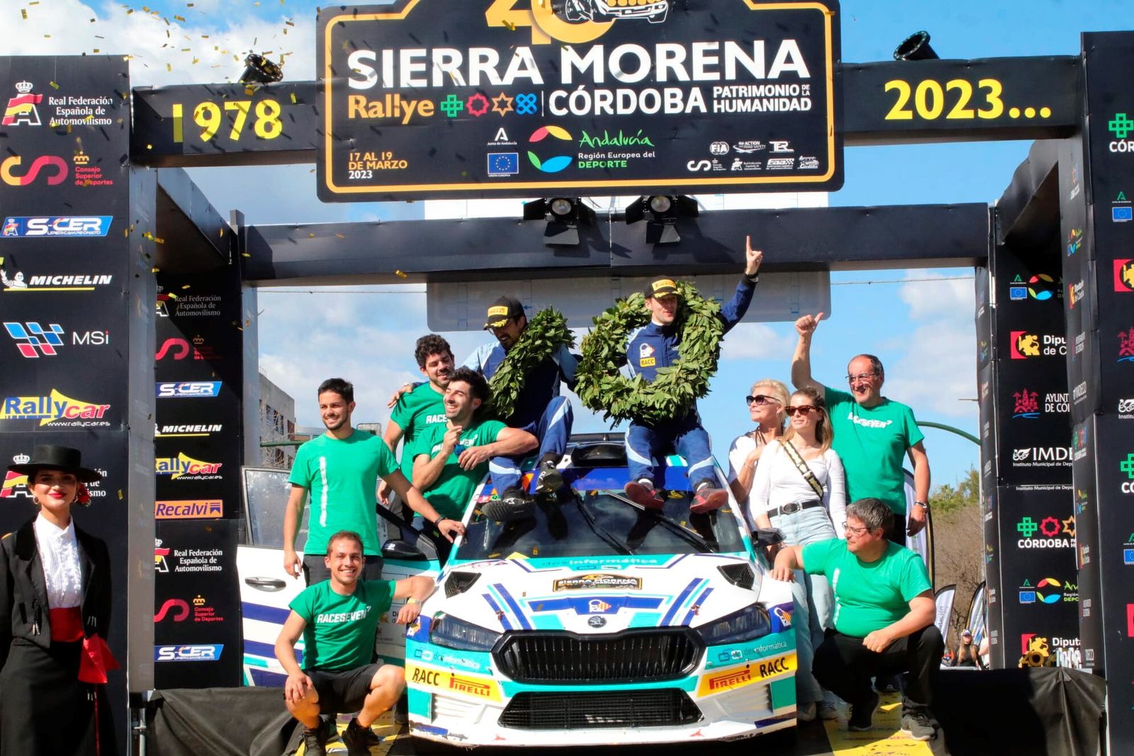Rallye Sierra Morena 2023: las mejores fotos de la entrega de premios final