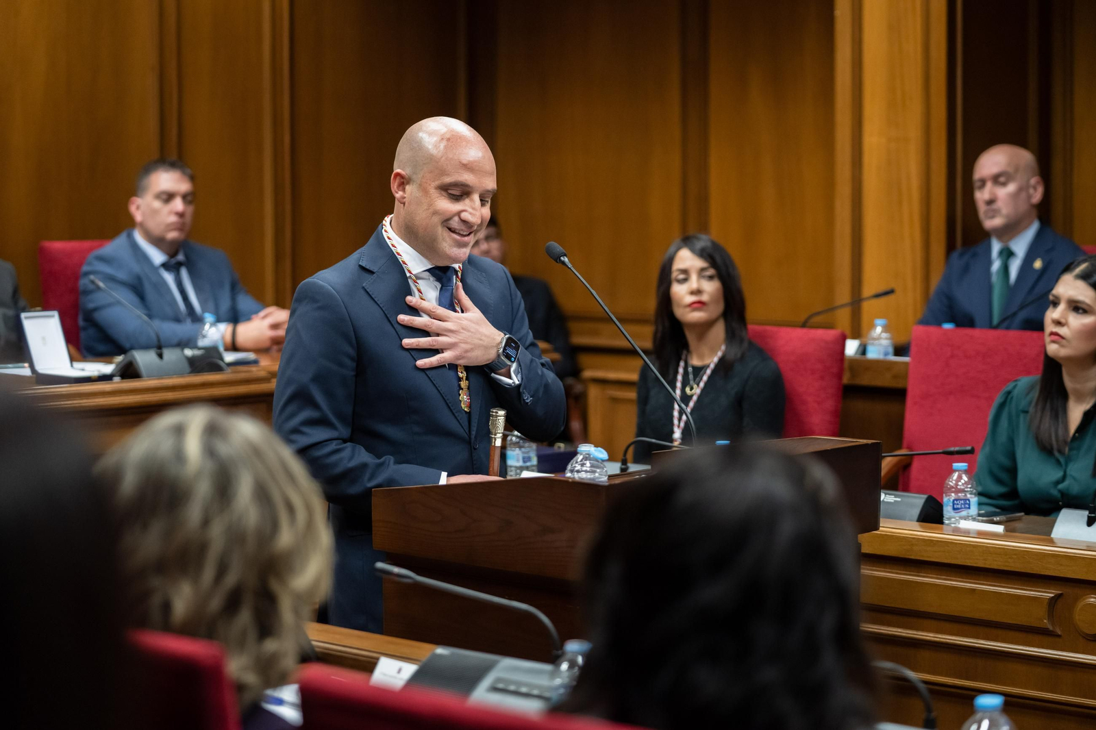 Así se ha vivido la investidura del nuevo presidente de la Diputación Provincial de Almería