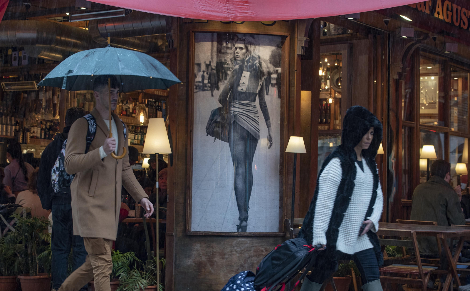 Lluvia en el día de la Inmaculada