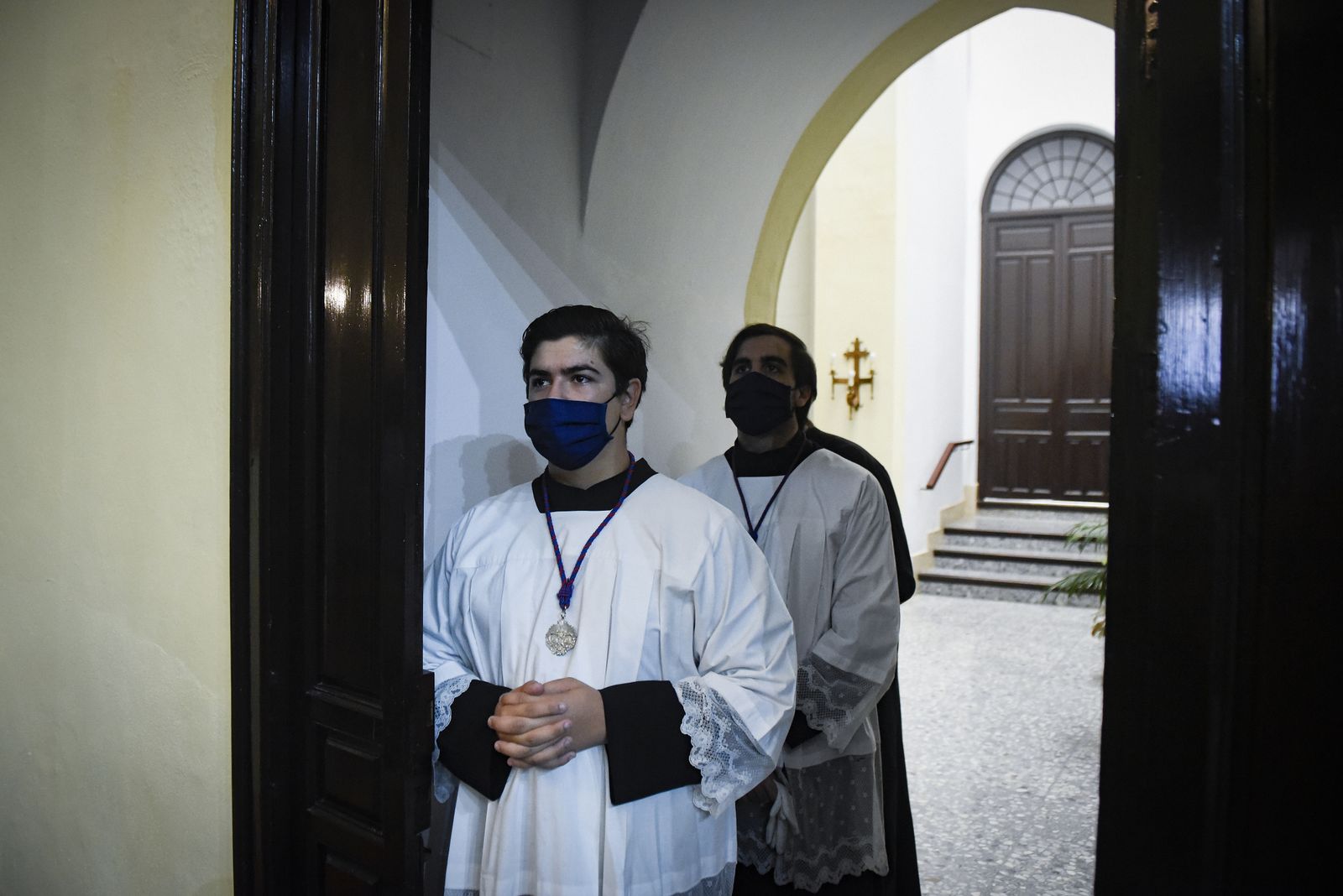 Rosario de la aurora con la Virgen del Dulce Nombre