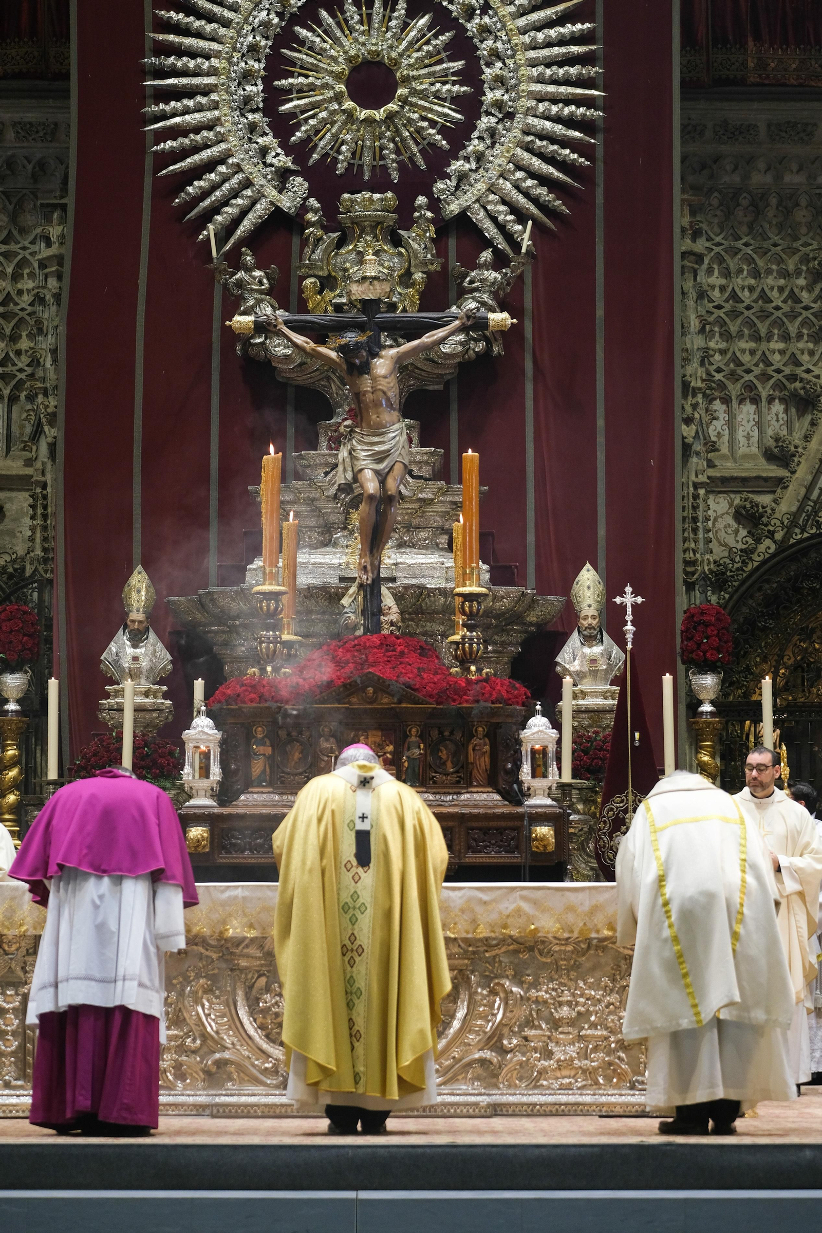 Salida procesional 450 años del Cristo de Burgos