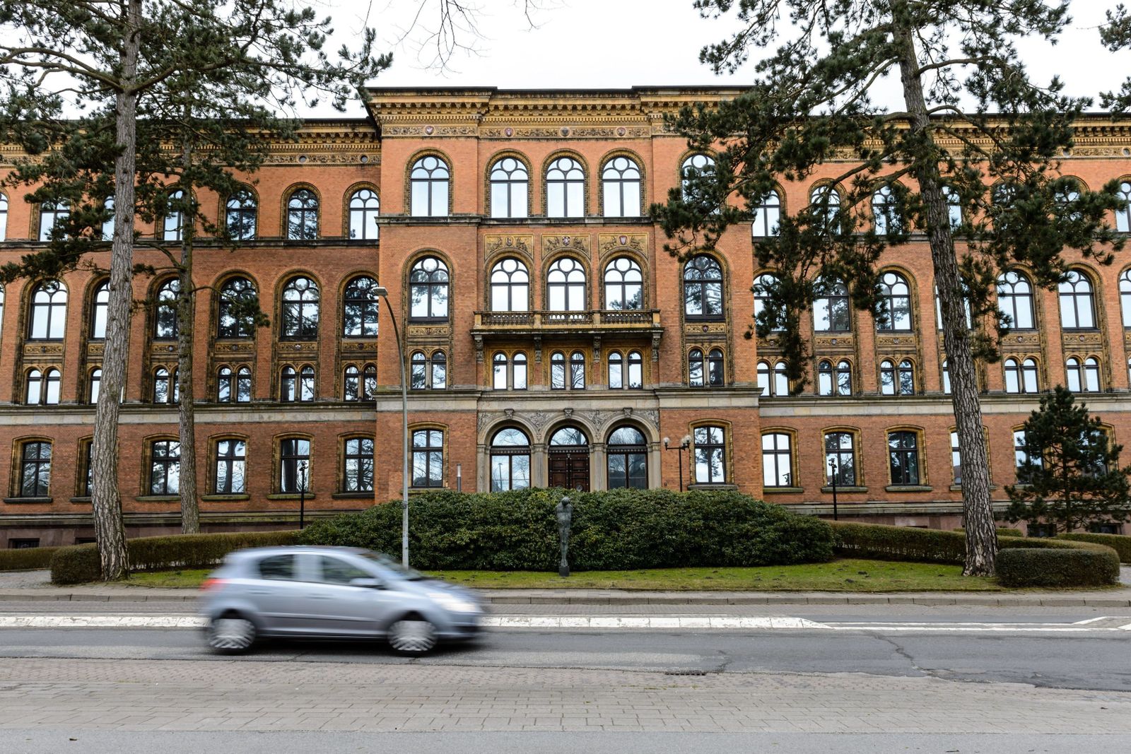 El tribunal donde comparece Puigdemont ante el juez alemán.