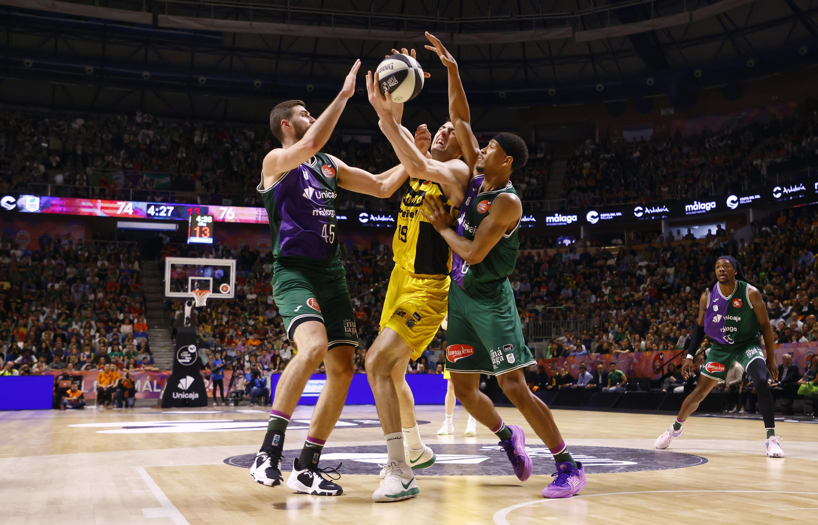 Imagen del partido de Copa