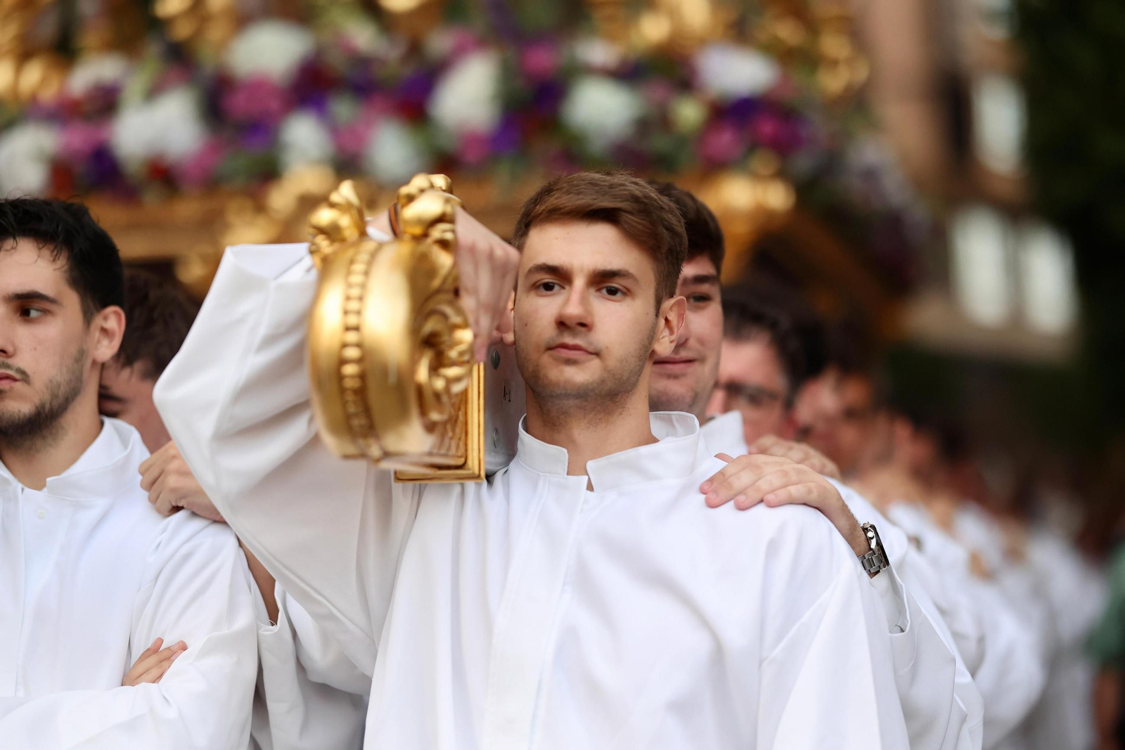 La procesión de los Santos Patronos de Málaga, en fotos