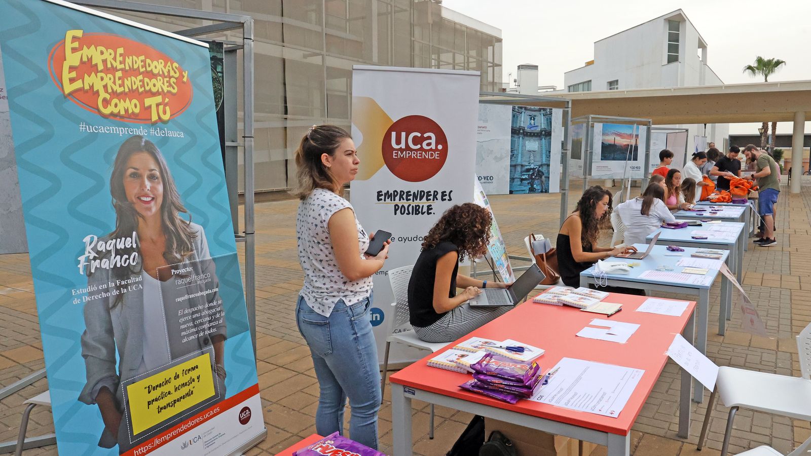 Otra imagen de la Feria que se celebra en el Campus de Jerez.