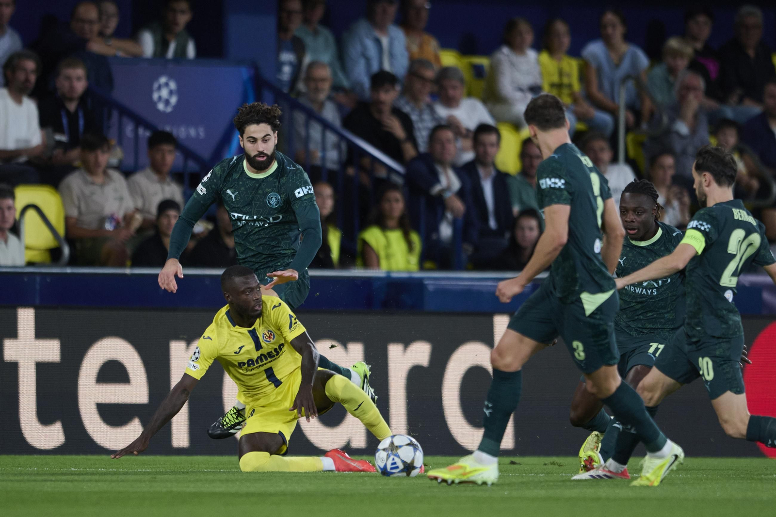 Las fotos del Villarreal-Manchester City