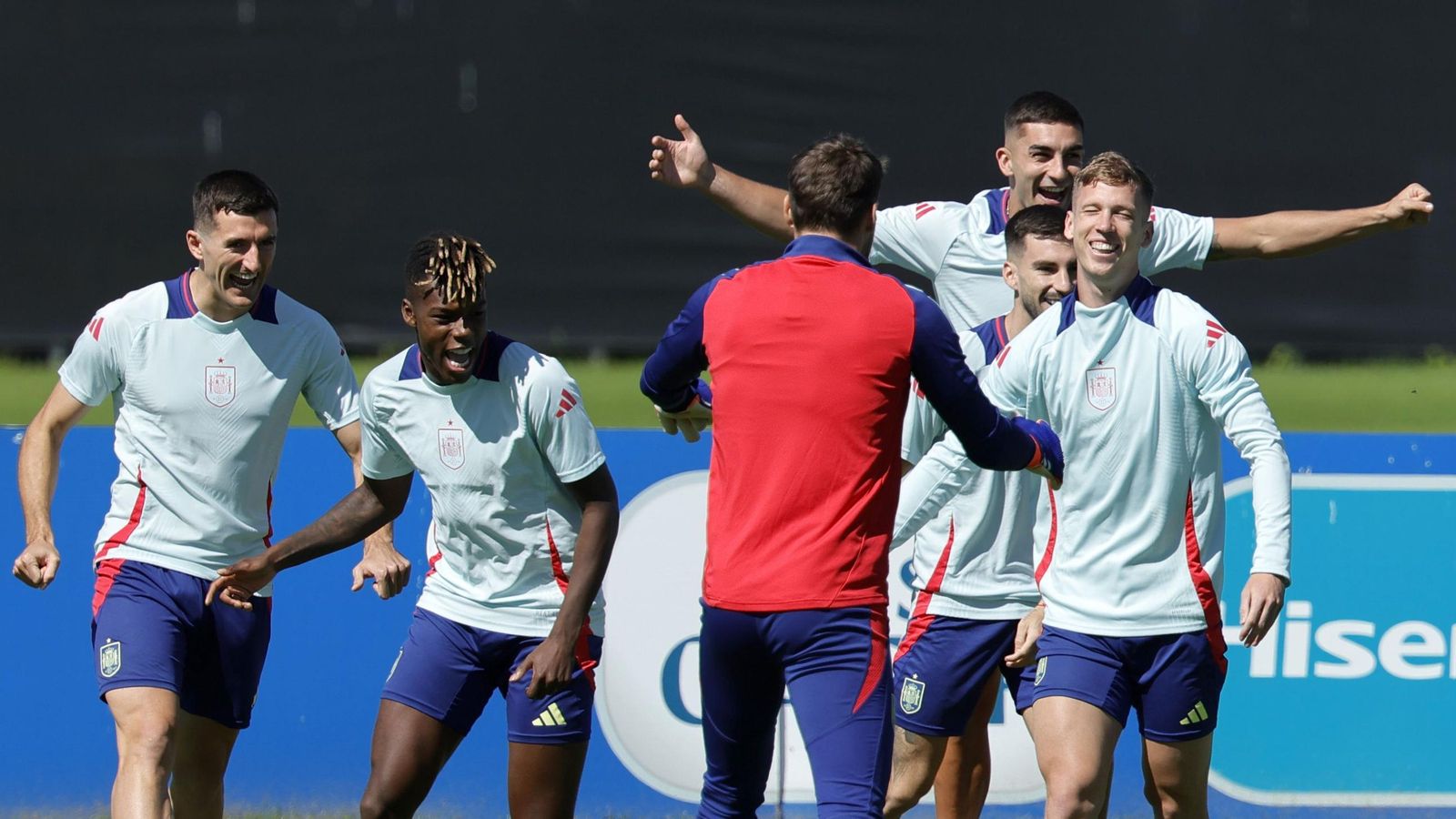 Las fotos de España antes de la semifinal contra Francia