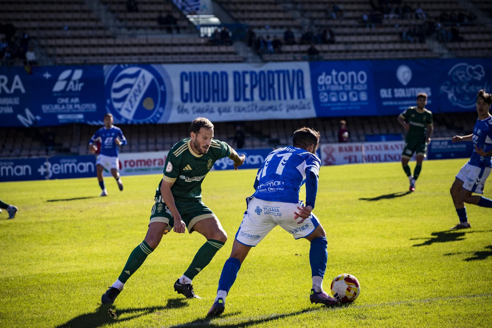 Las imágenes del empate entre Xerez DFC y Recre en Chapín