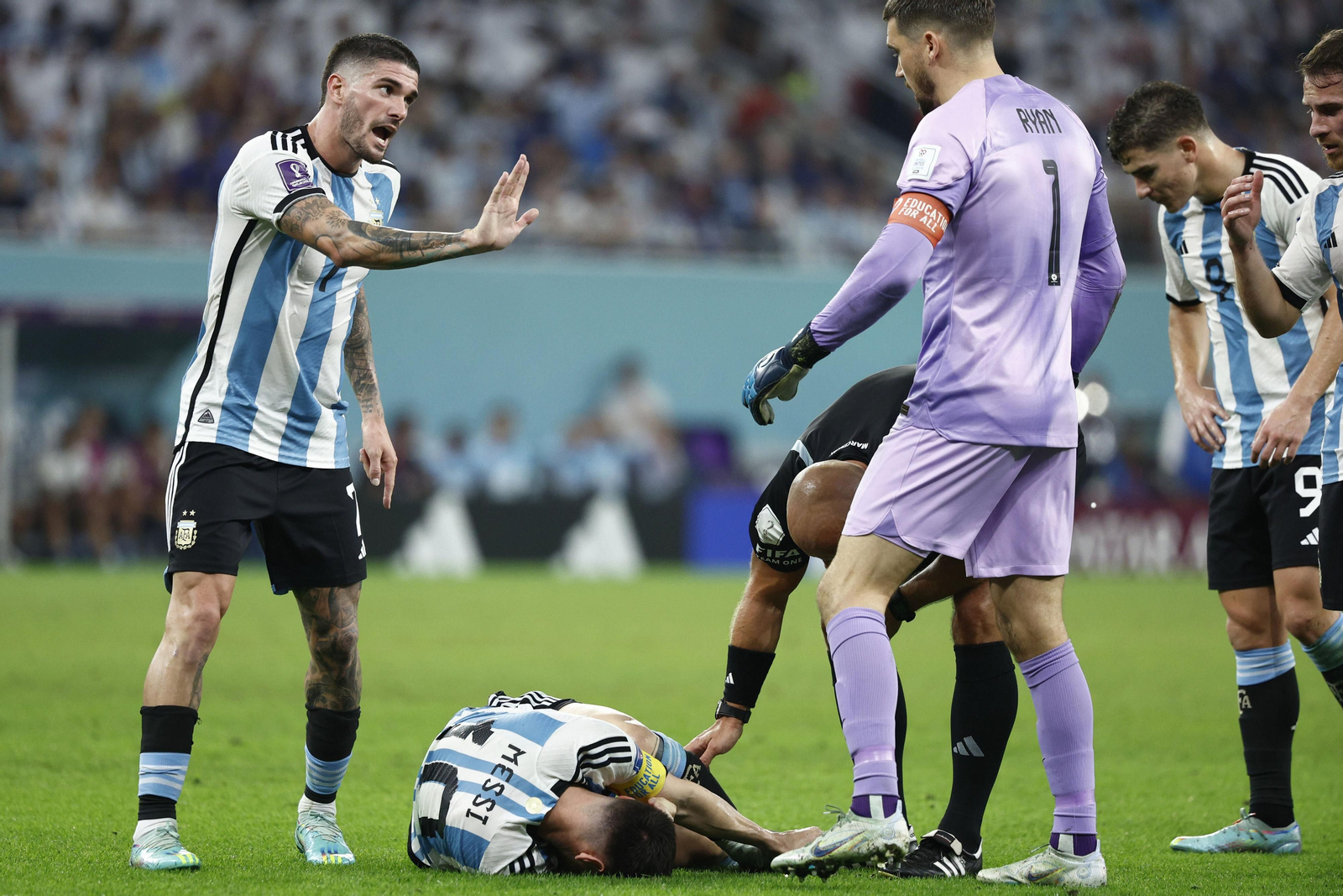 Las fotos del Argentina - Australia