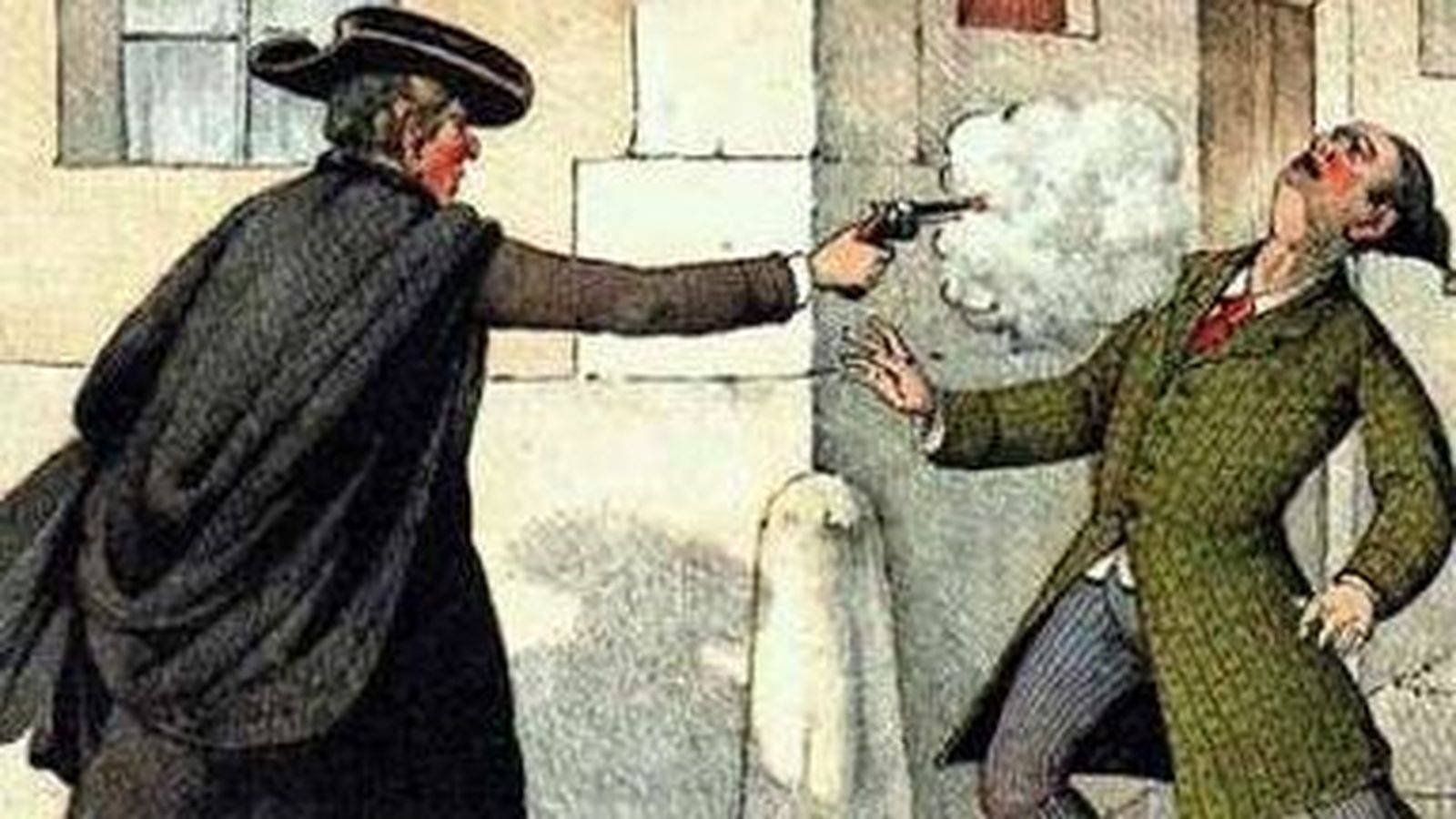 Un detalle de la ilustración de cubierta de 'Armas bajo el altar'.