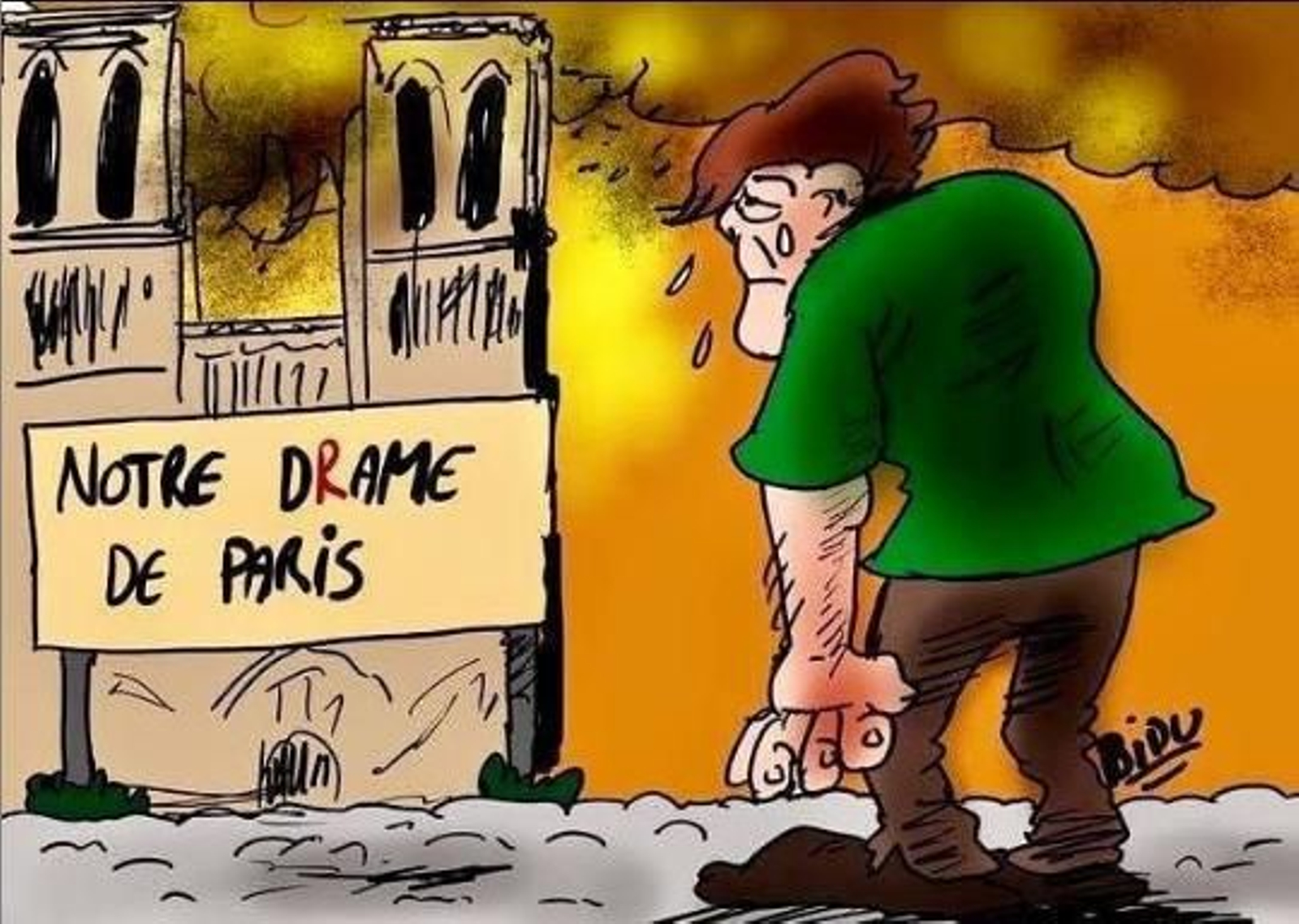 Incendio de Notre Dame: Las redes sociales se llenan de muestras de solidaridad